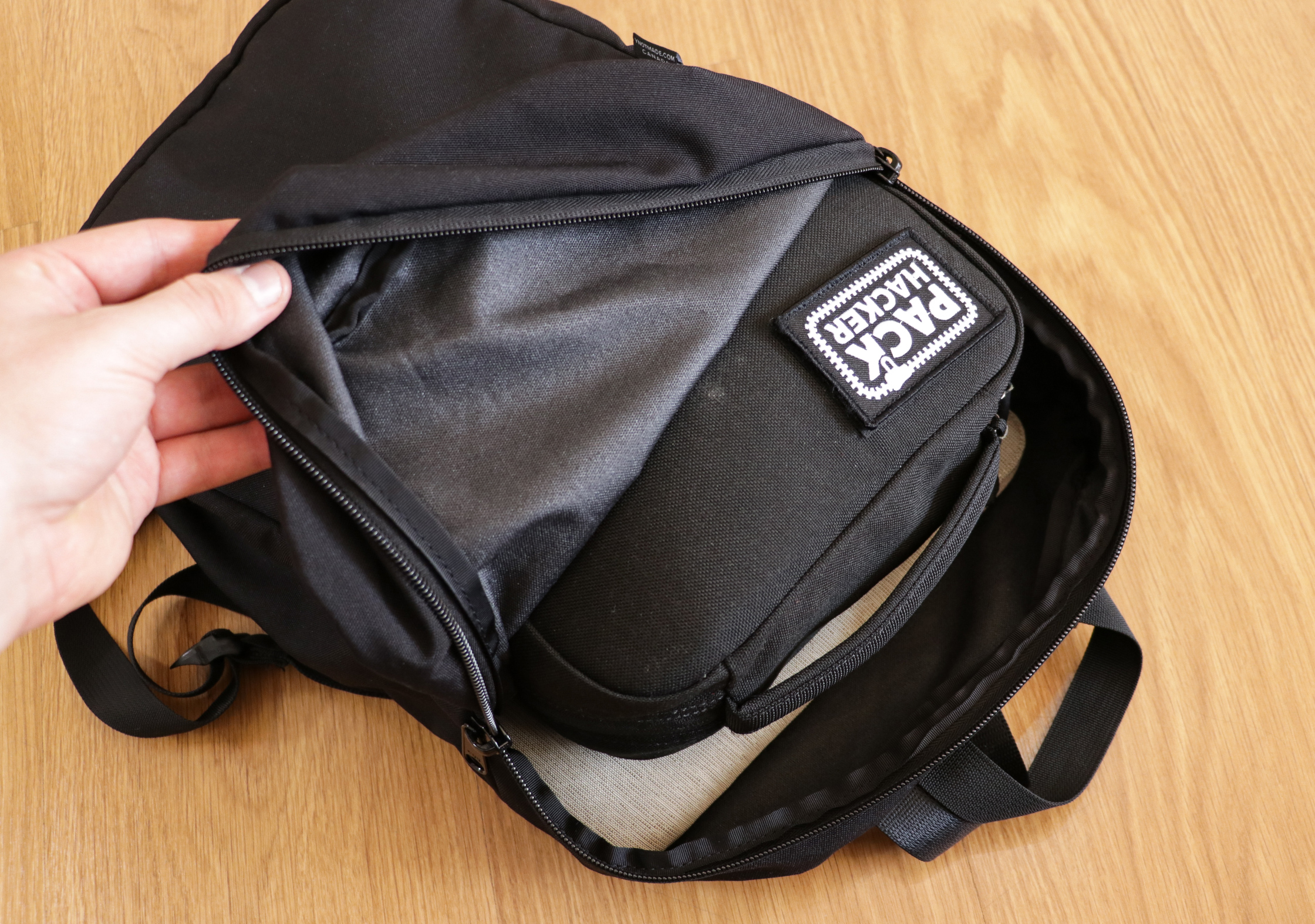 YNOT Deploy With A Padded GORUCK GR2 Field Pocket Inside