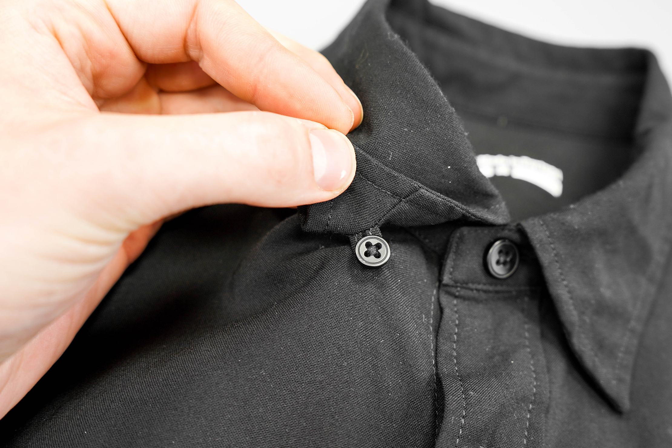 Outlier AMB Button Up Collar Button