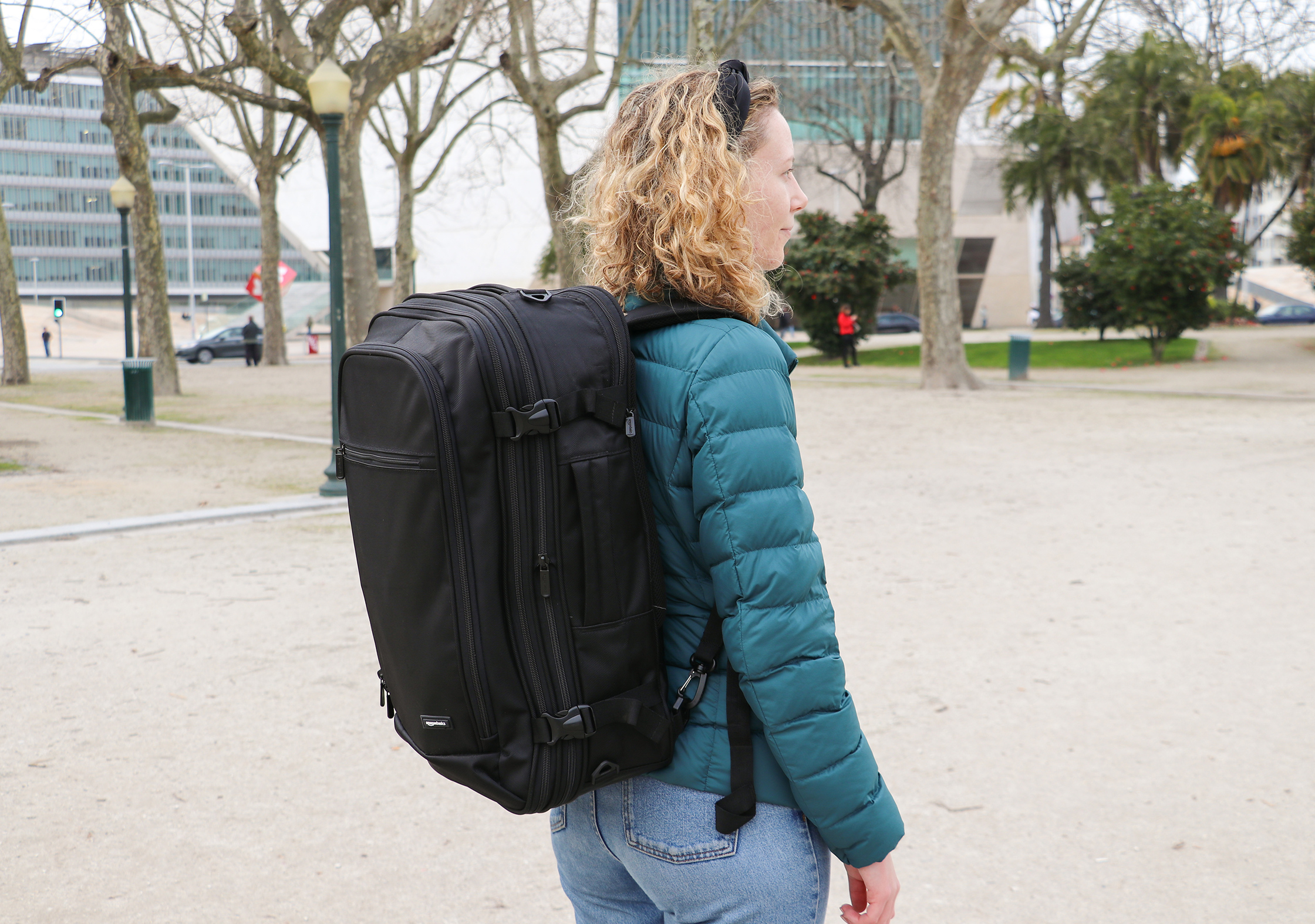 AmazonBasics Carry-On Travel Backpack In Porto, Portugal