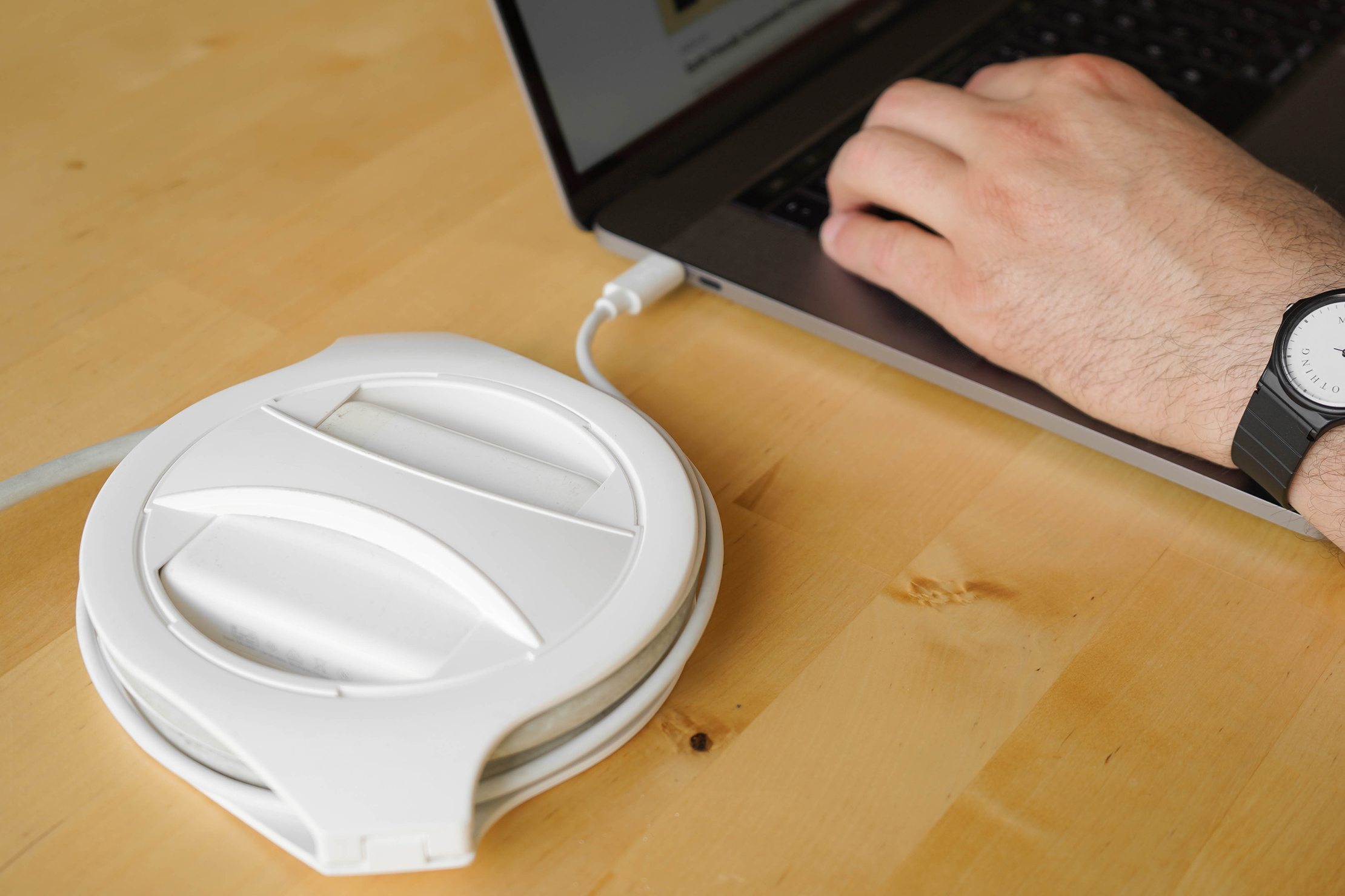 The Side Winder (MagSafe) MacBook Charger Reel