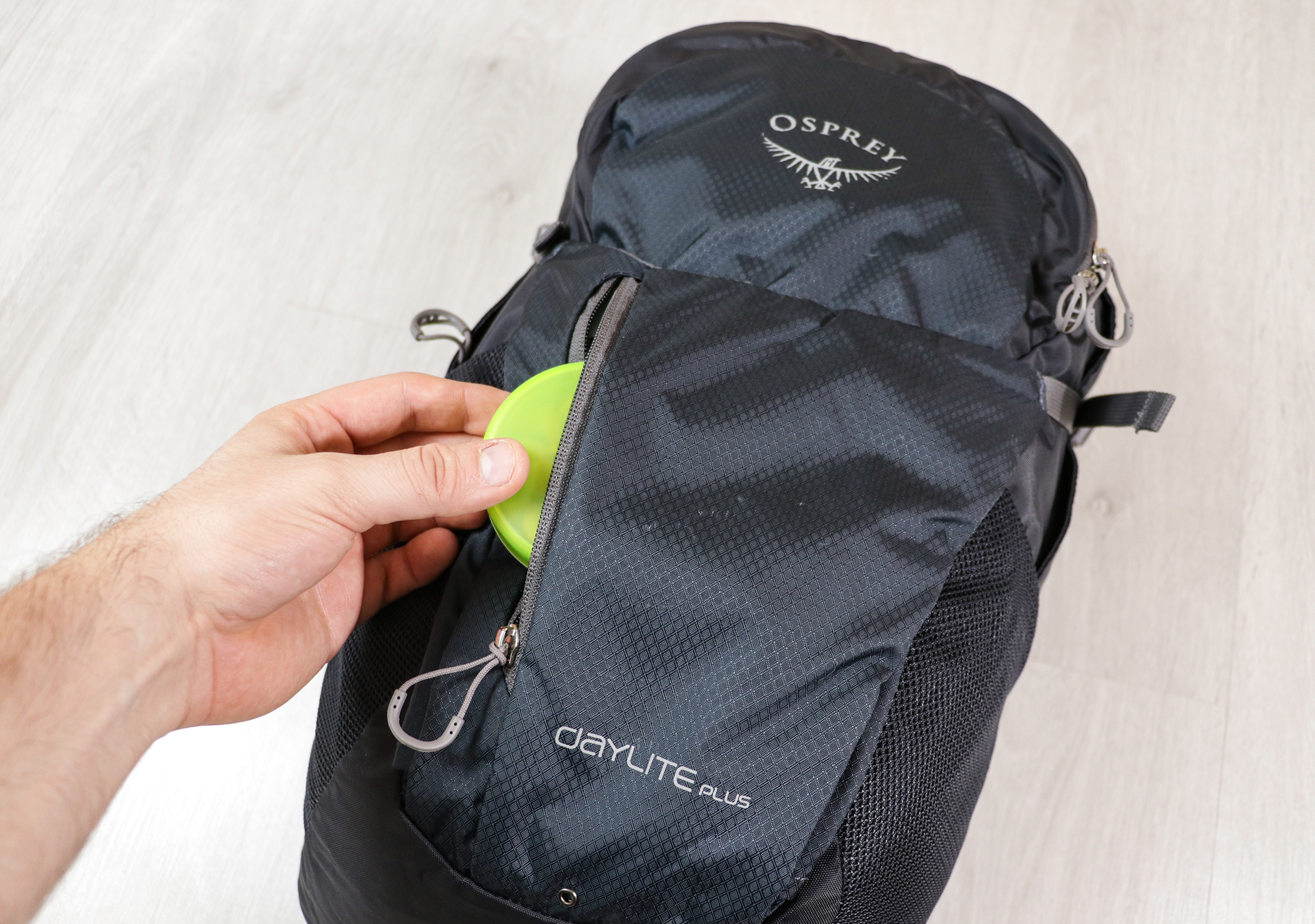 Osprey Daylite Plus Zippered Pocket On The Front