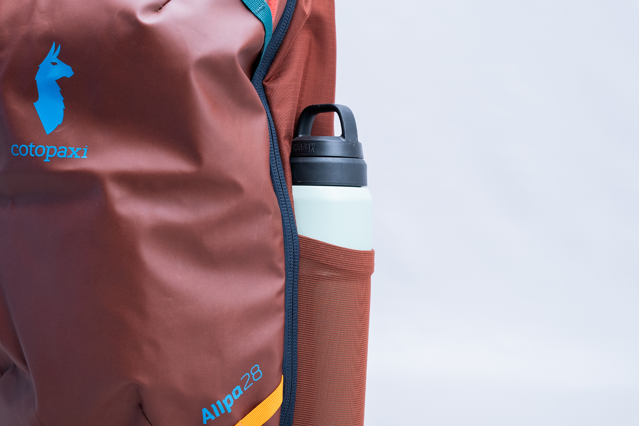 Cotopaxi Allpa 28L Travel Pack Water Bottle