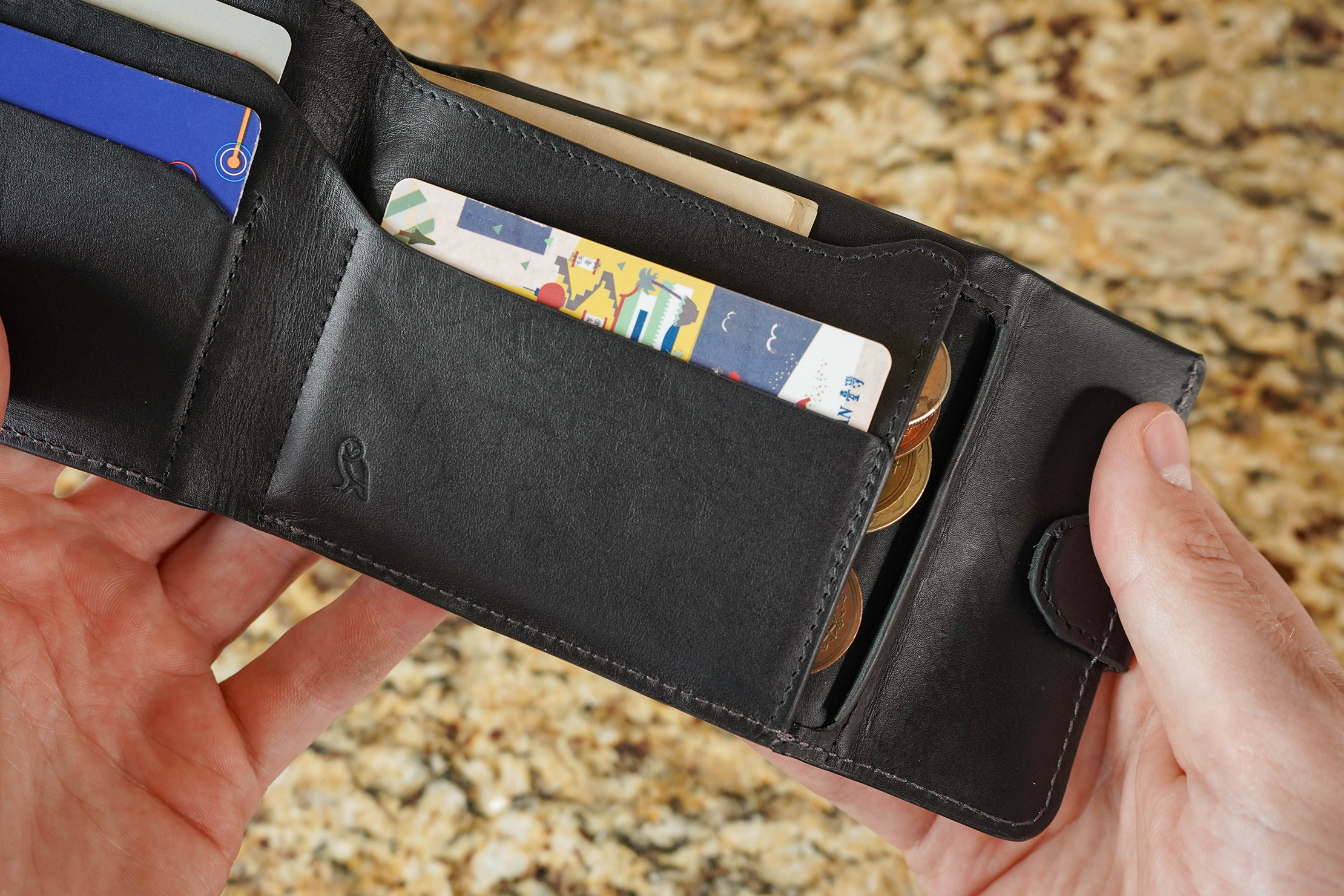 Bellroy Coin Fold Lip