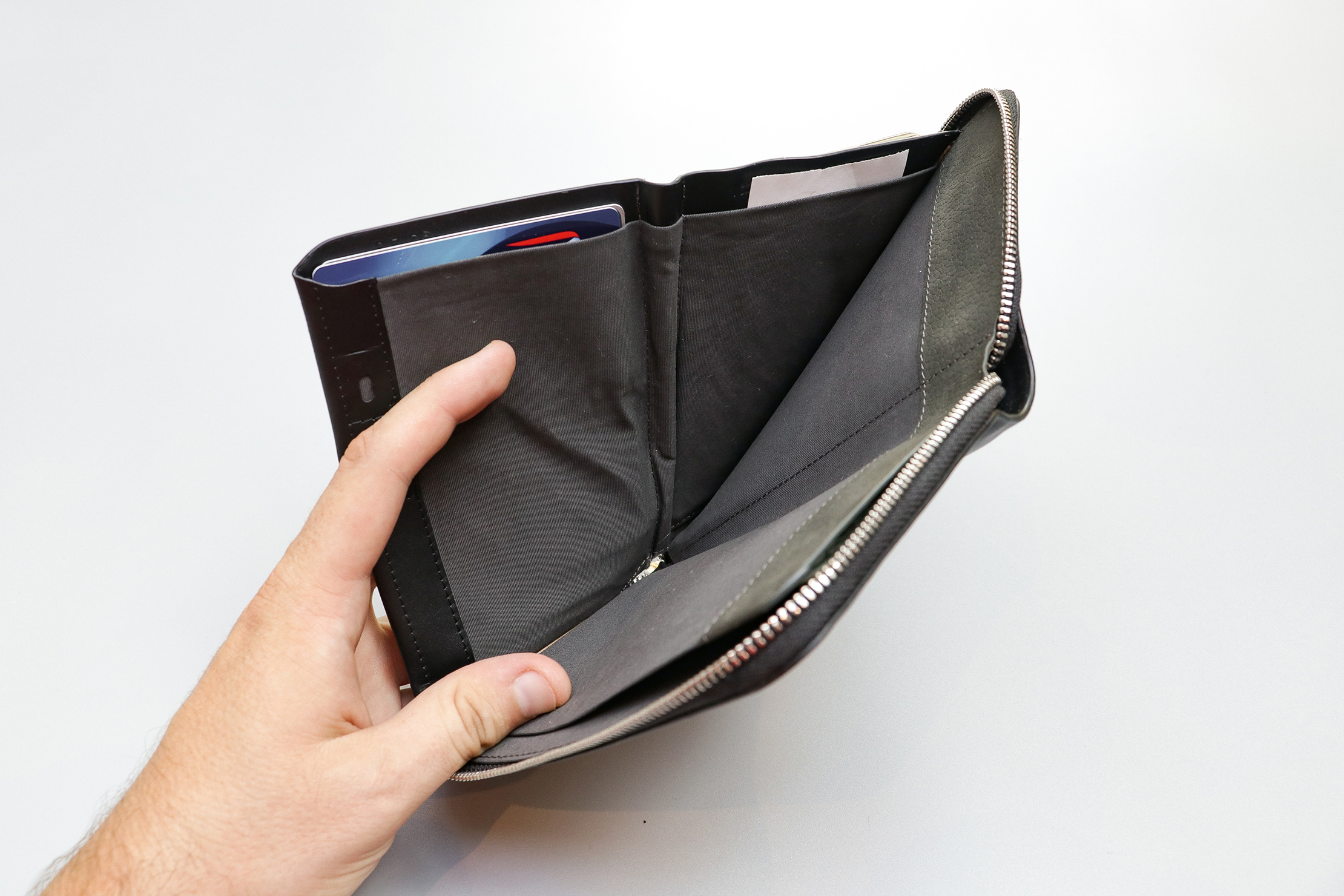 Bellroy Travel Folio Card And Boarding Pass Holder Behind The Front Pockets