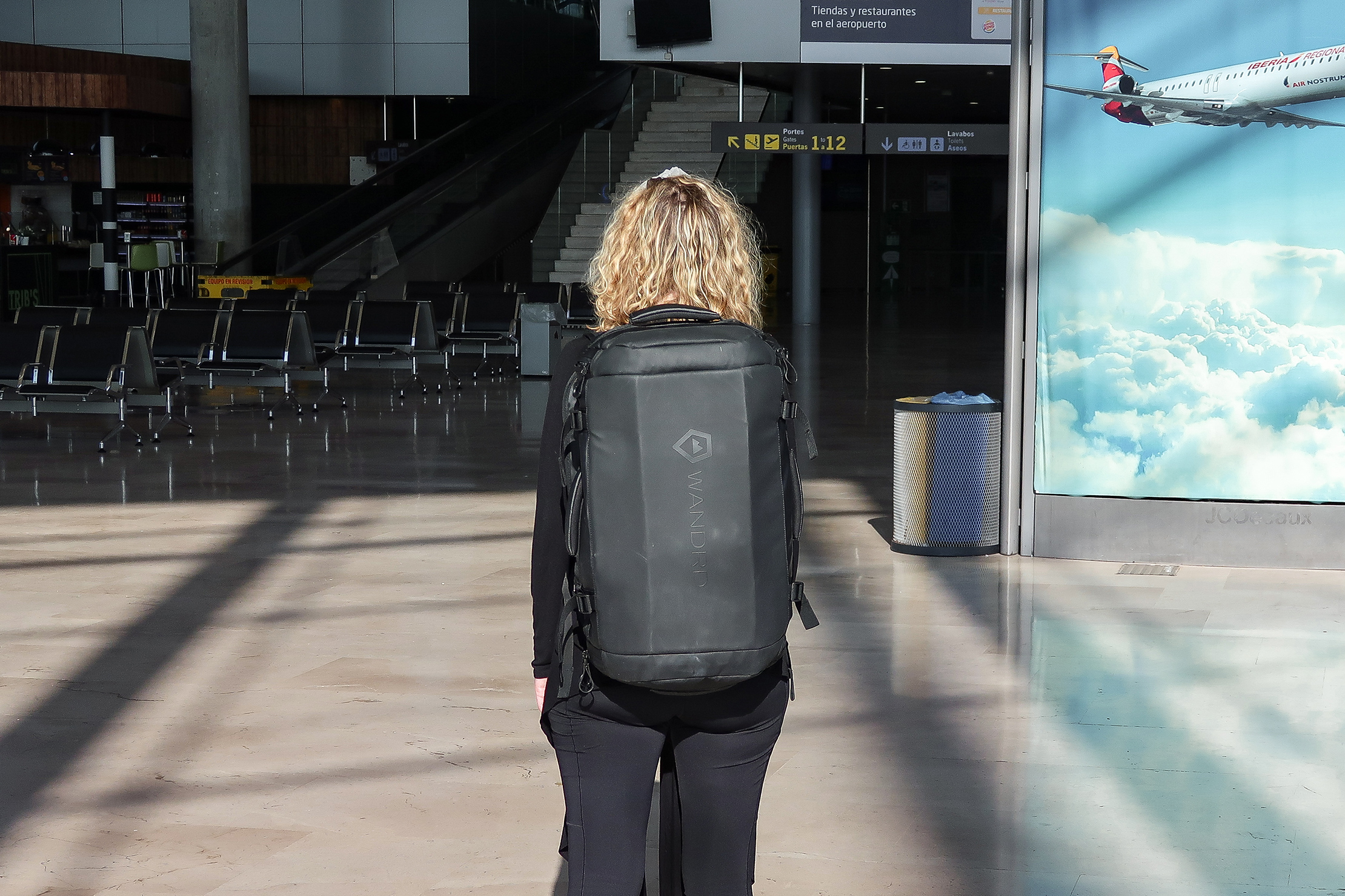 WANDRD HEXAD Carryall Duffel In Valencia Airport