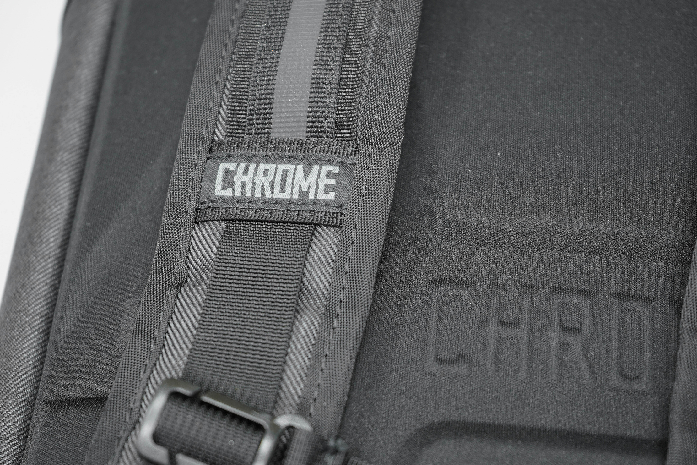 Chrome Summoner Backpack Shoulder Strap Logo