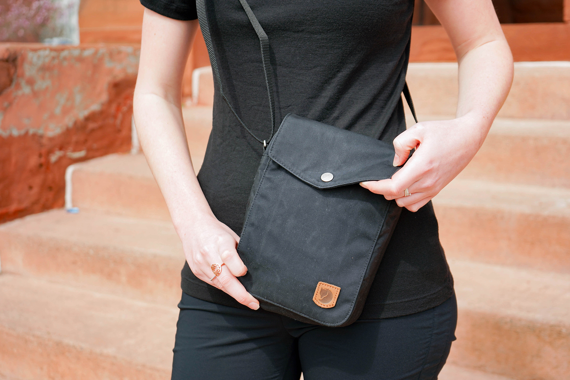 fjallraven pocket crossbody