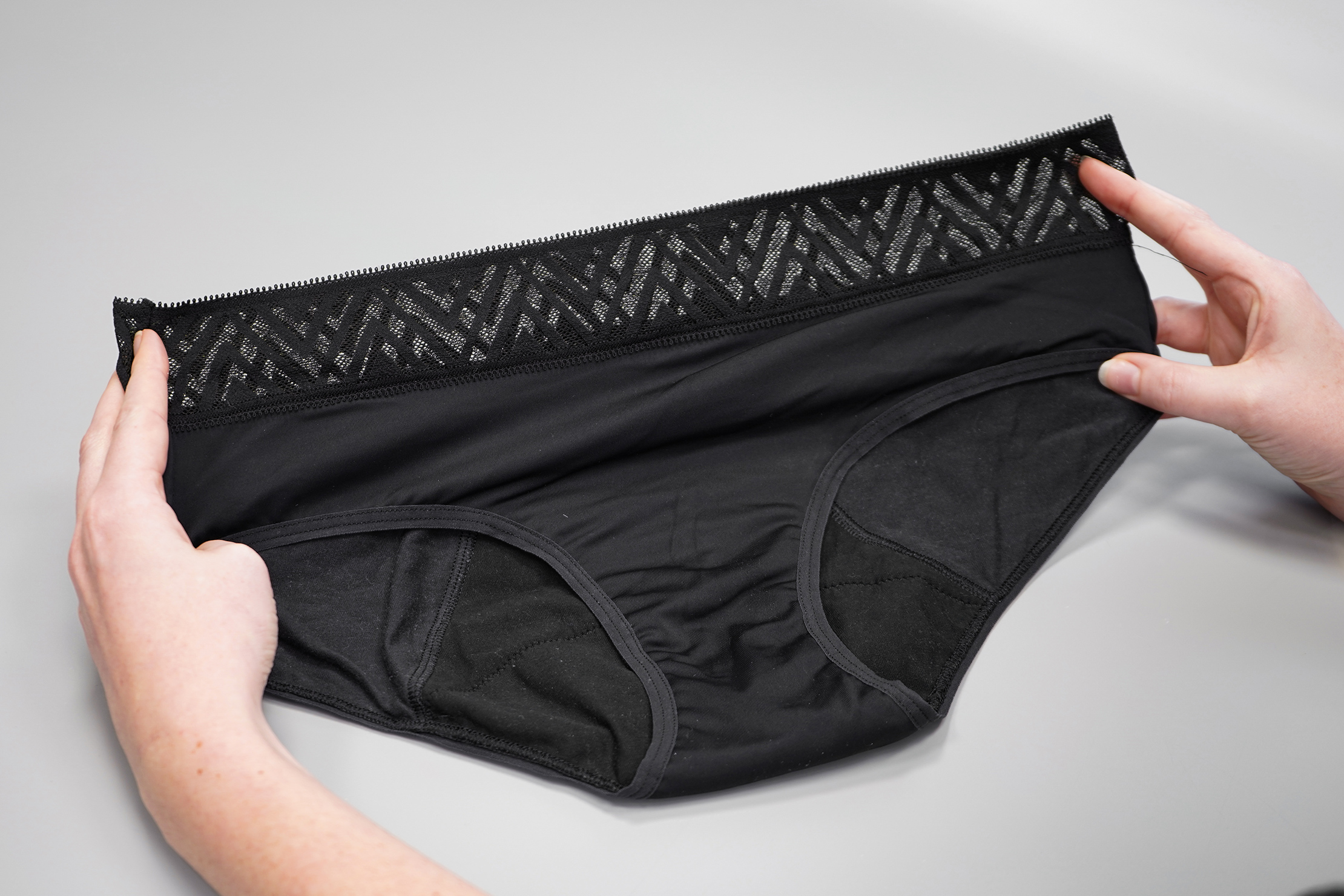 Thinx Hiphugger (moderate) Review, Period underwear