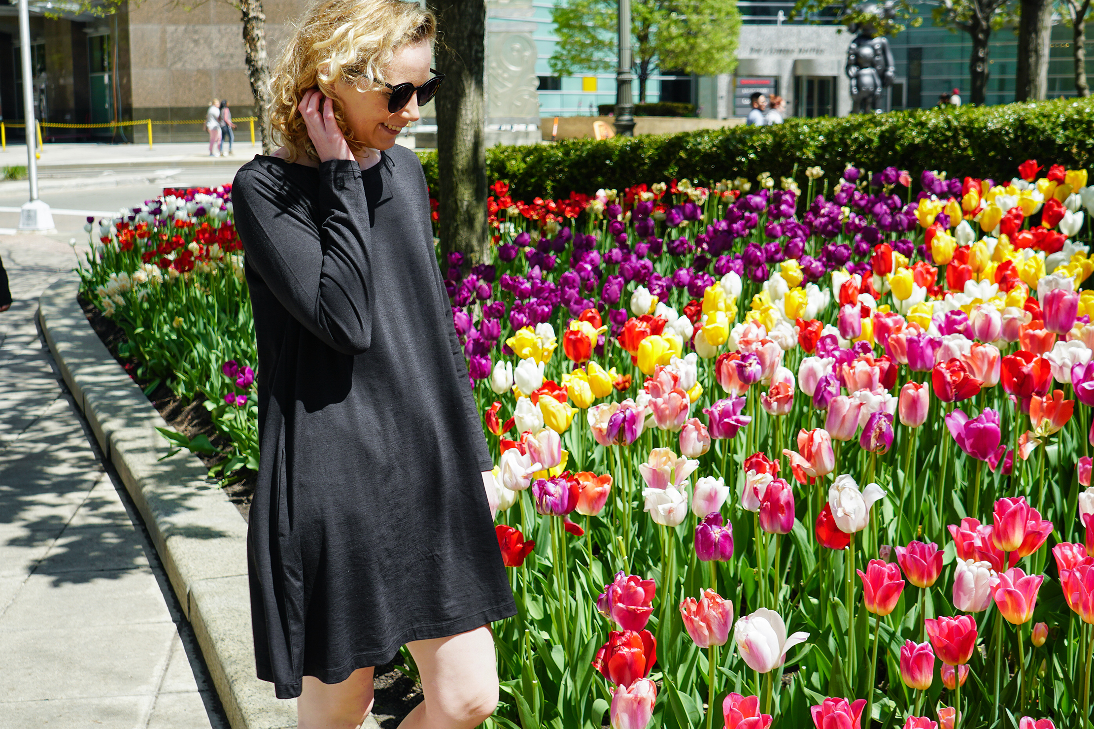 Wool& Rowena Swing Dress In Detroit