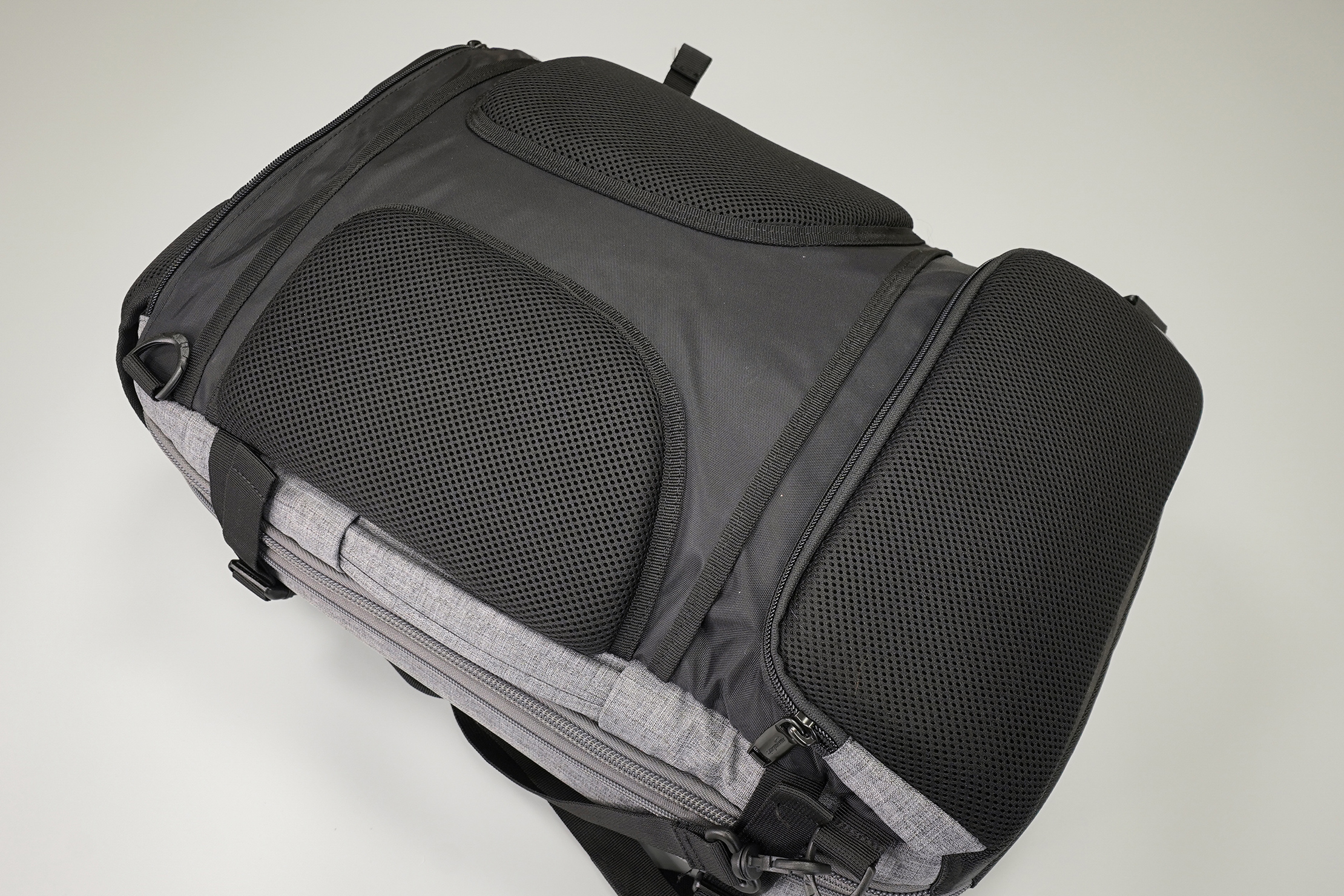 AmazonBasics Slim Travel Backpack Weekender Back Panel