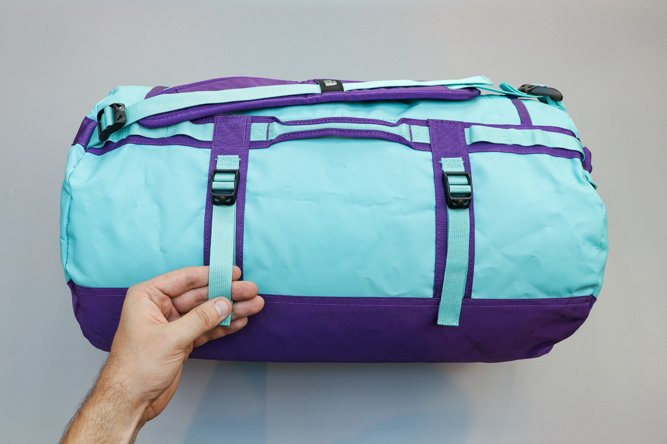 north face duffel hand luggage