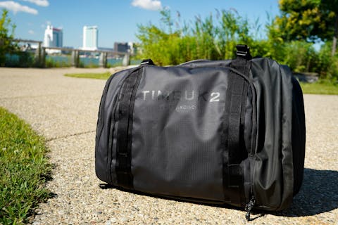 travel with backpack and duffel bag