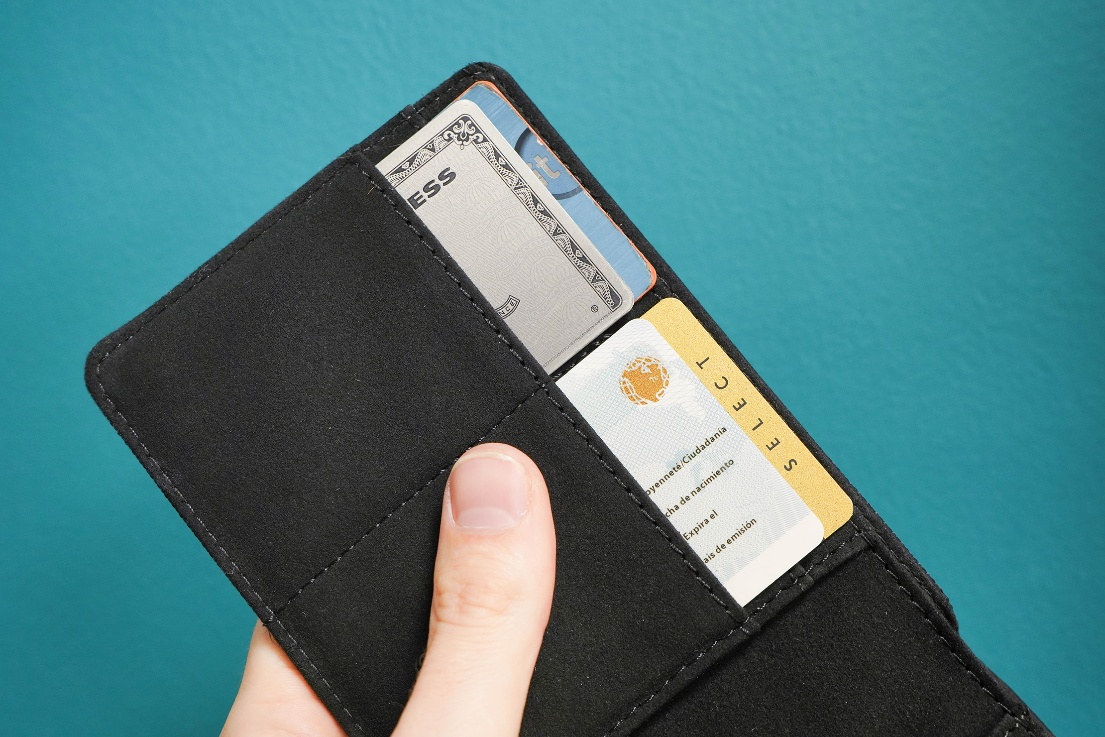 Aer Travel Wallet Card Holder