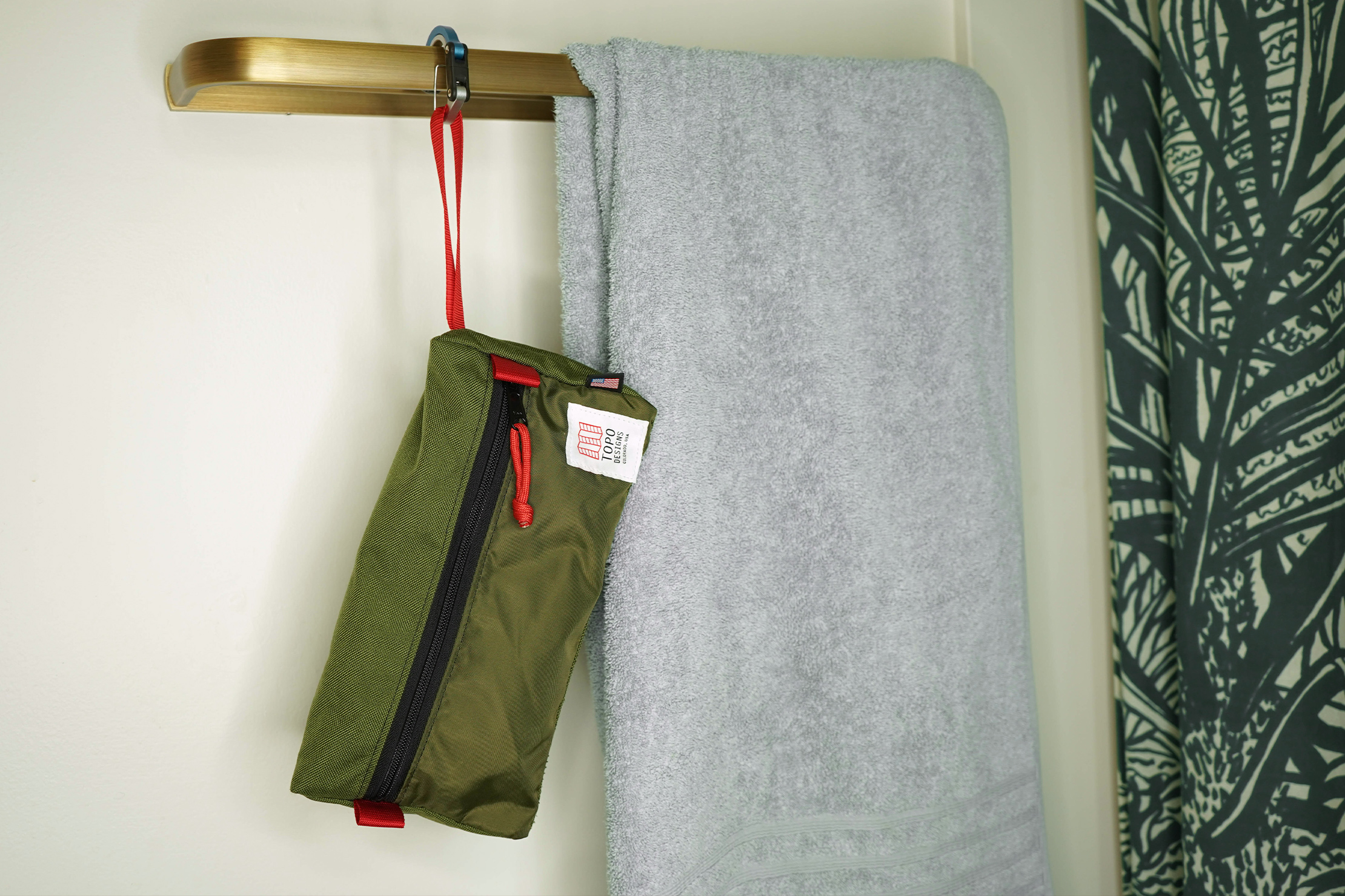 Topo Designs Dopp Kit Hanging Up