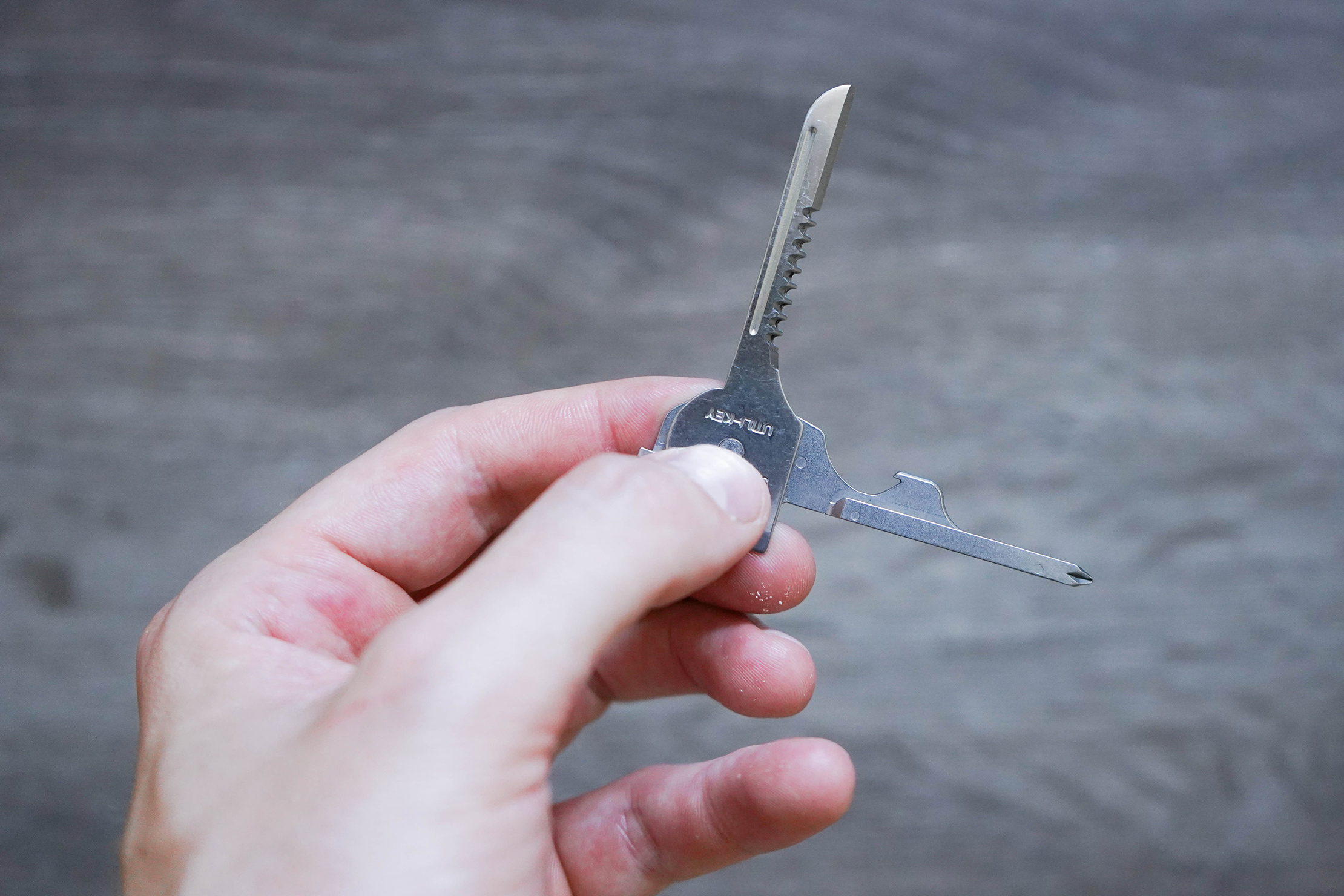 Swiss Tech Utili-key 6-en-1 Keyring Multi-función Tool