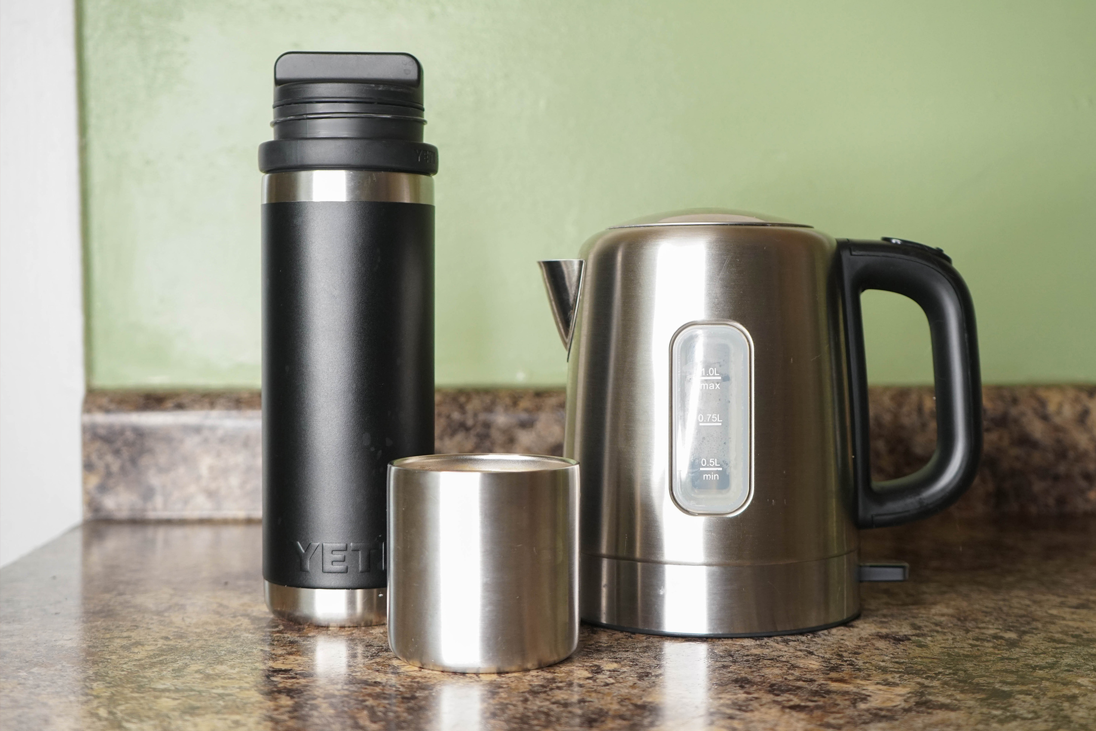 YETI Rambler 18-fl oz Stainless Steel Water Bottle at