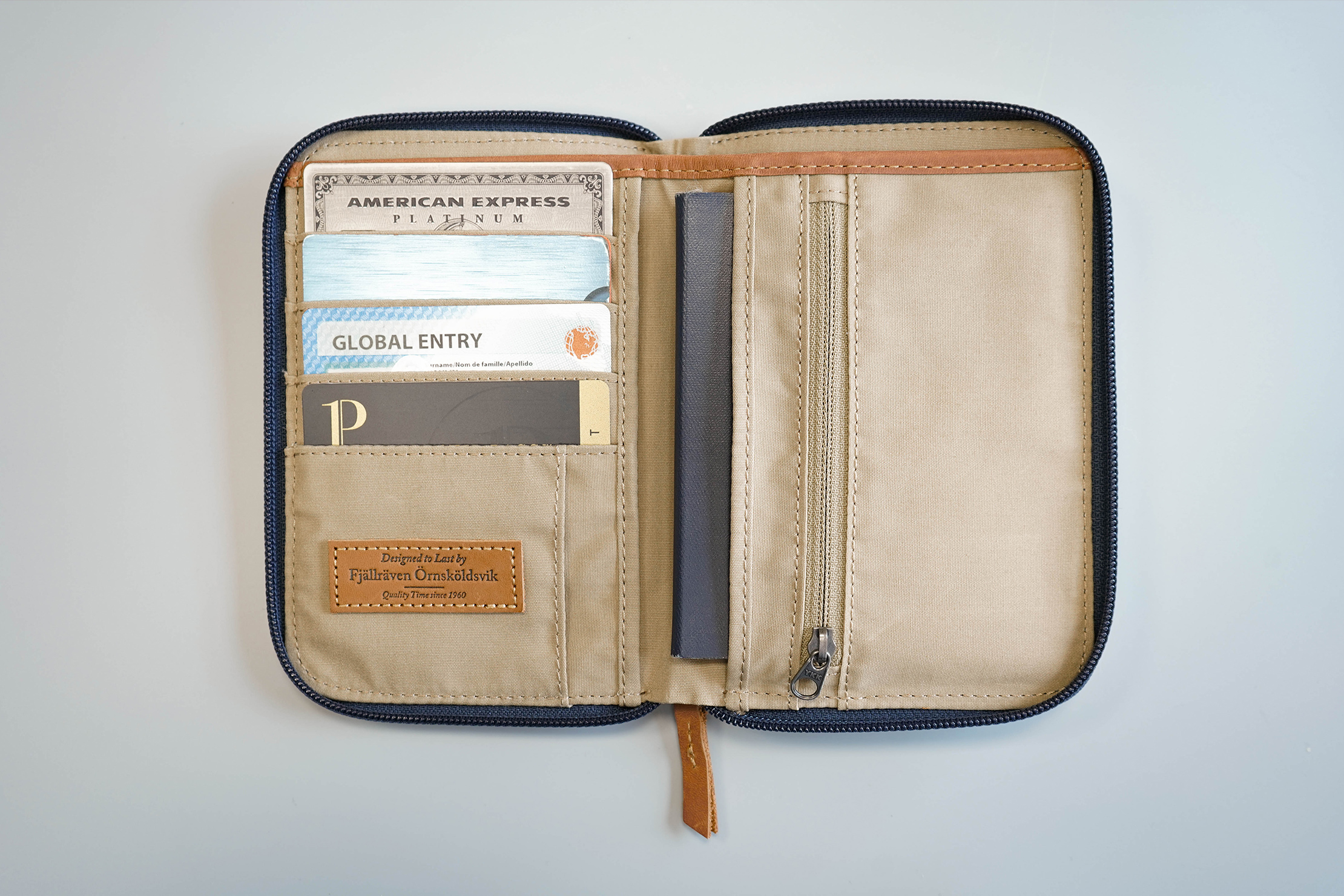 Fjallraven Passport Wallet Open