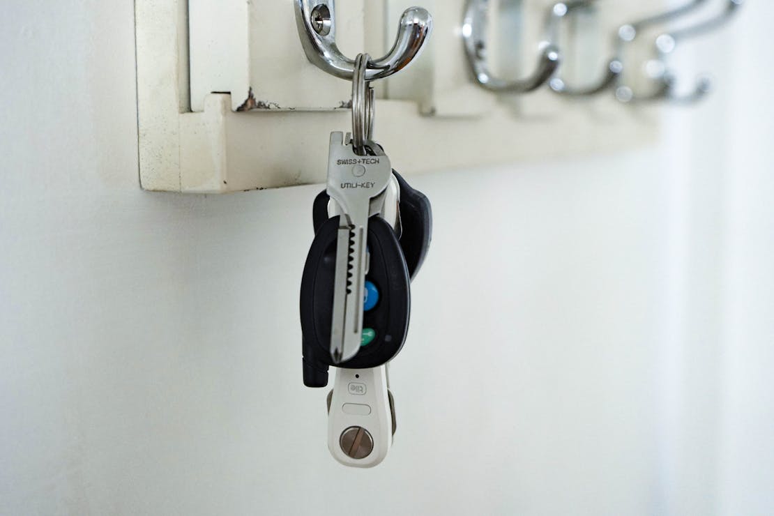 Swiss Tech Utili-Key On Keyring