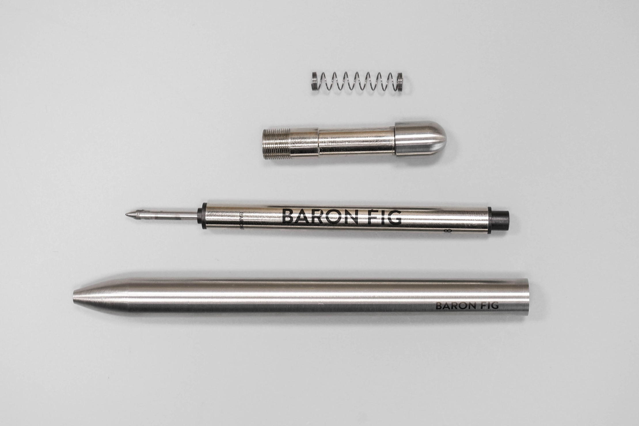 Baronfig Squire Stainless Steel Rollerball Pen Review