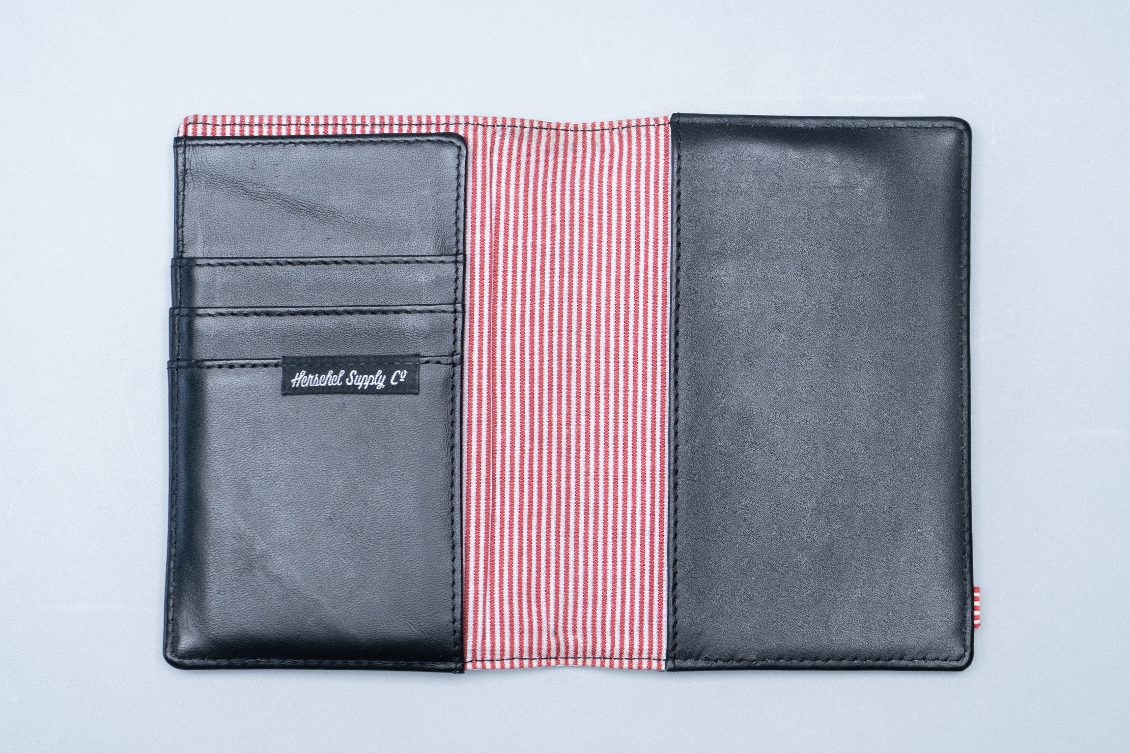 Herschel Supply Co. Raynor Passport Holder Open Empty