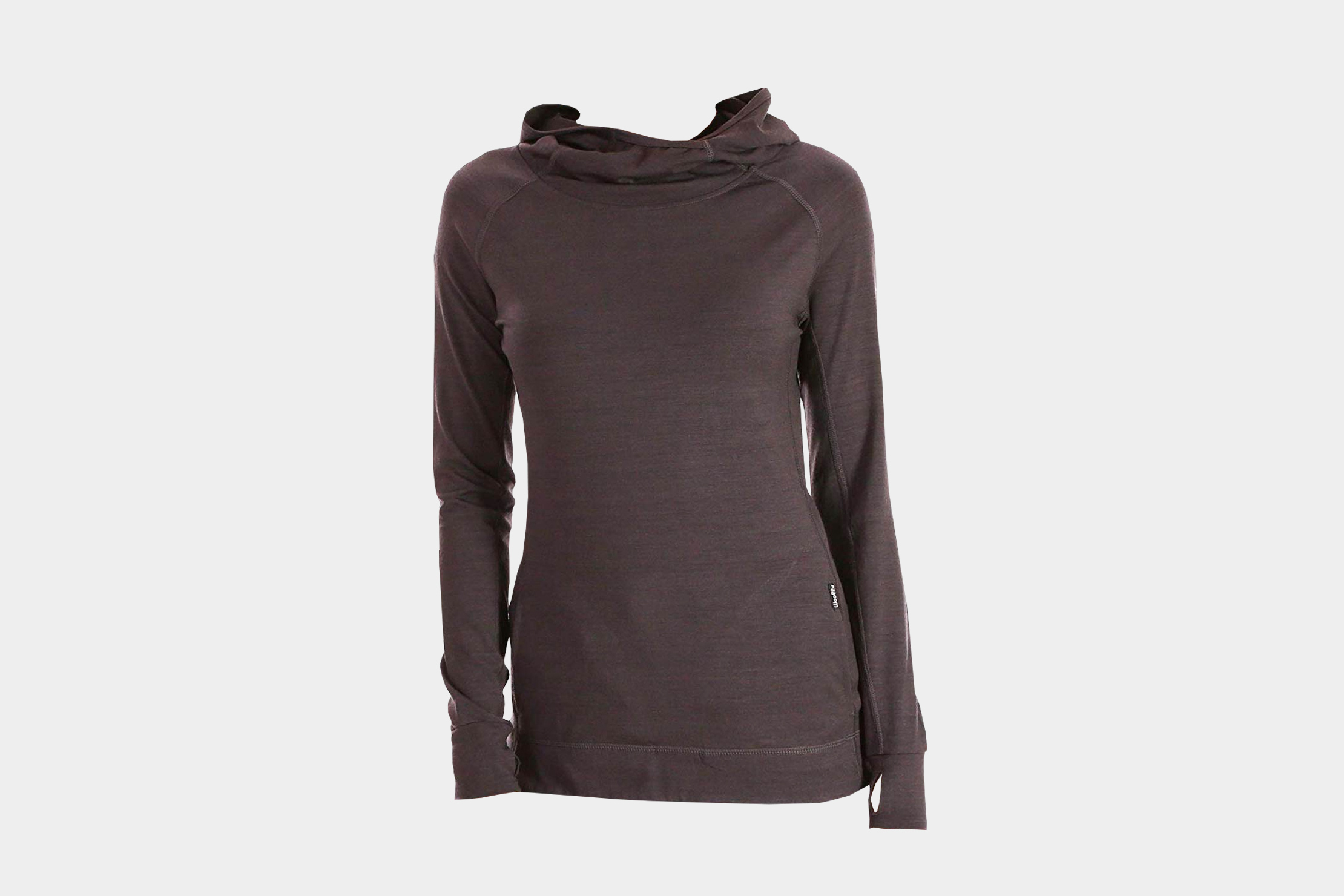 merino wool pullover hoodie