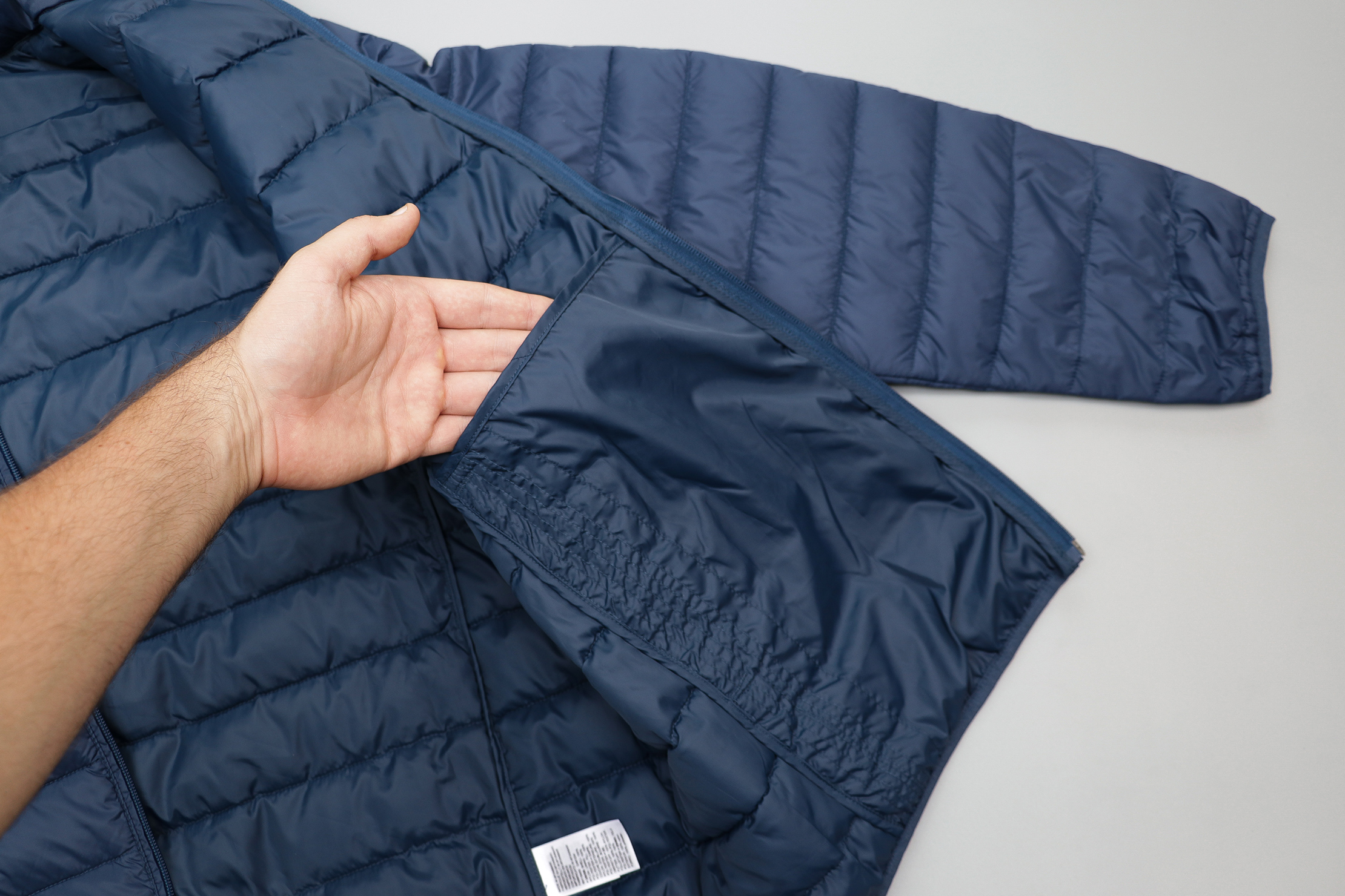 Inner Pocket Full Zipped AUVATRE Down Jacket