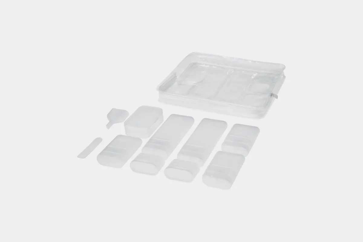 IKEA FORFINA Red Travel Accessory Bag – Original IKEA – Perfect For Organizing Cords, Makeup, Or Small Items