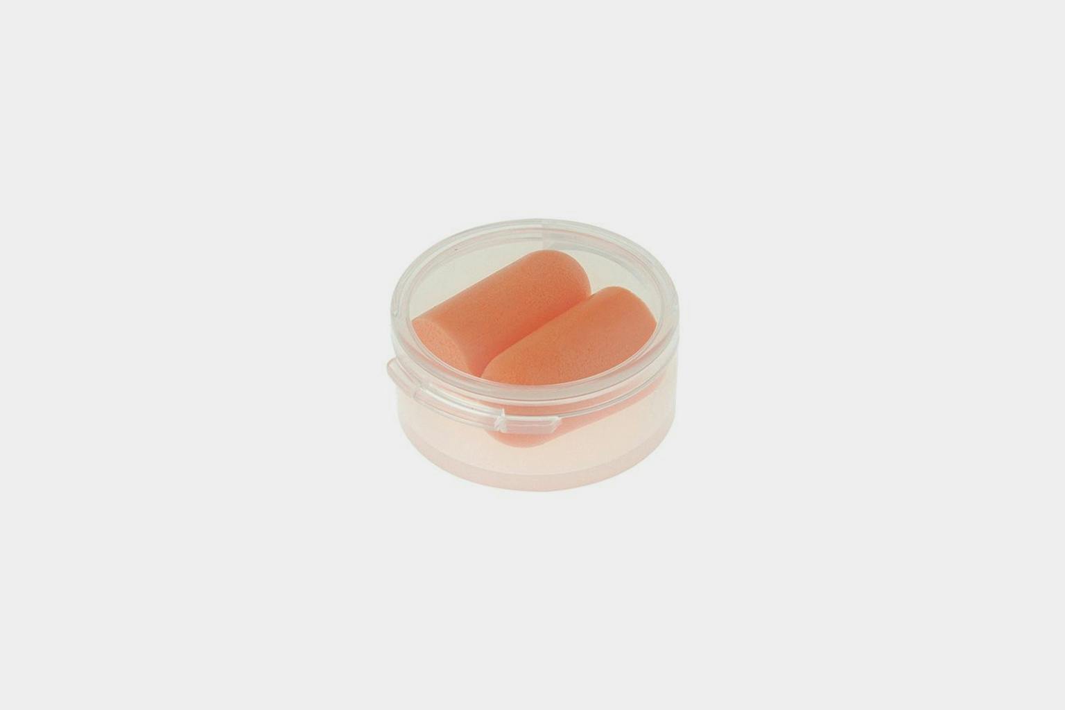 Muji Earplugs With Case | Pack Hacker