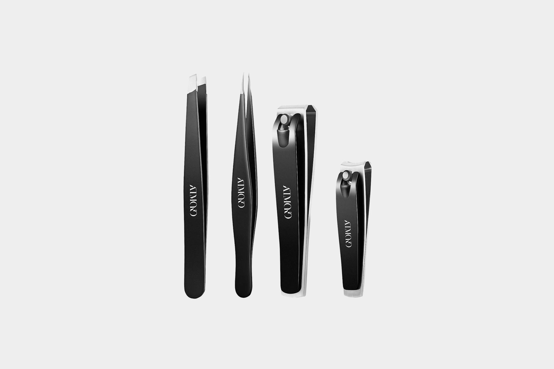 ATMOKO Nail Clippers & Tweezers Set Pack Hacker