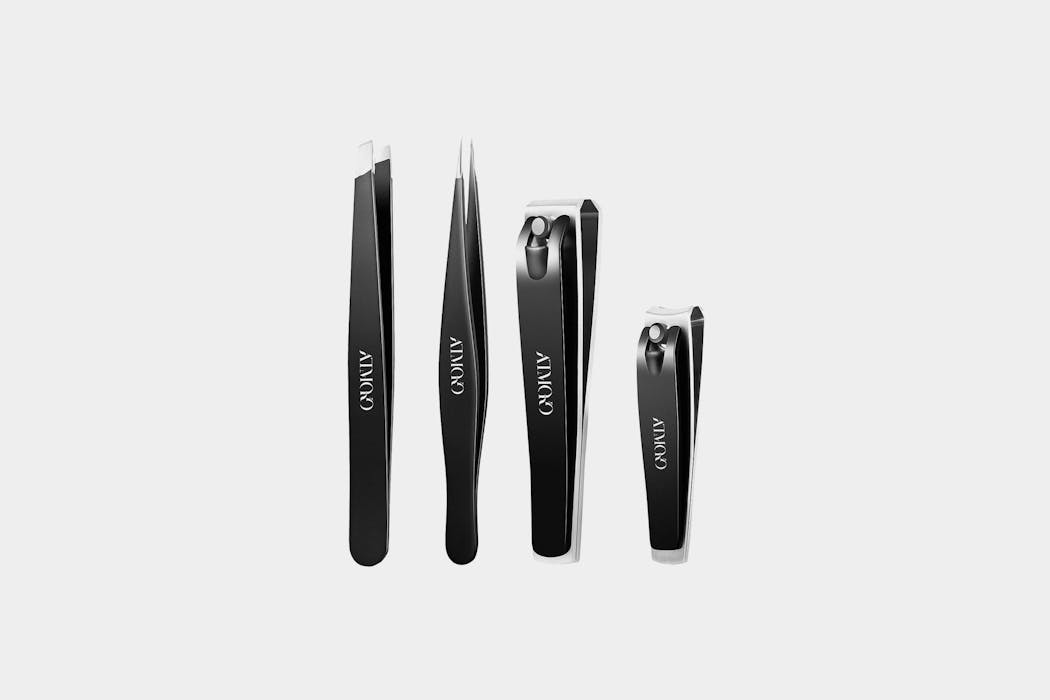 ATMOKO Nail Clippers & Tweezers Set