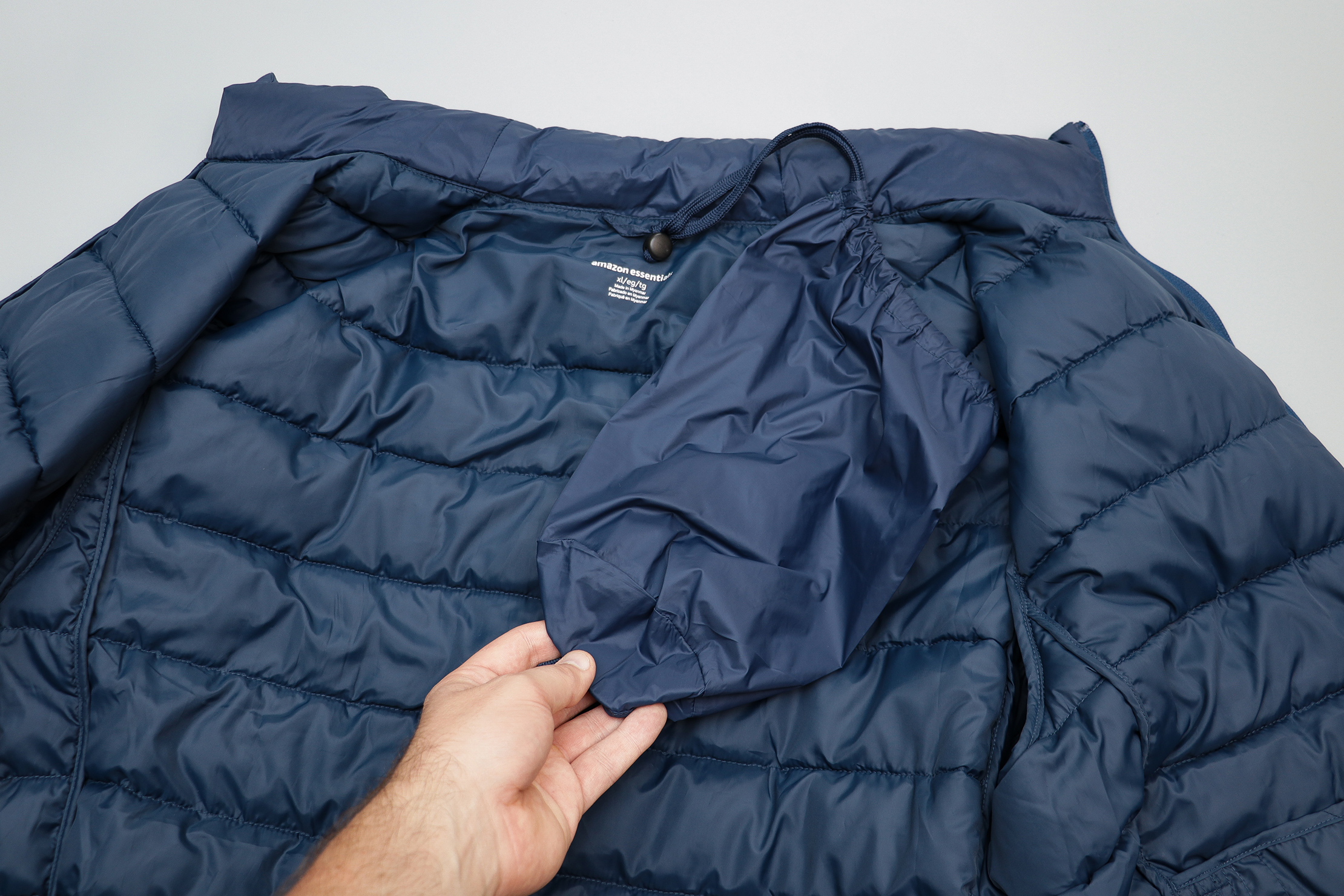 amazon essentials down jacket