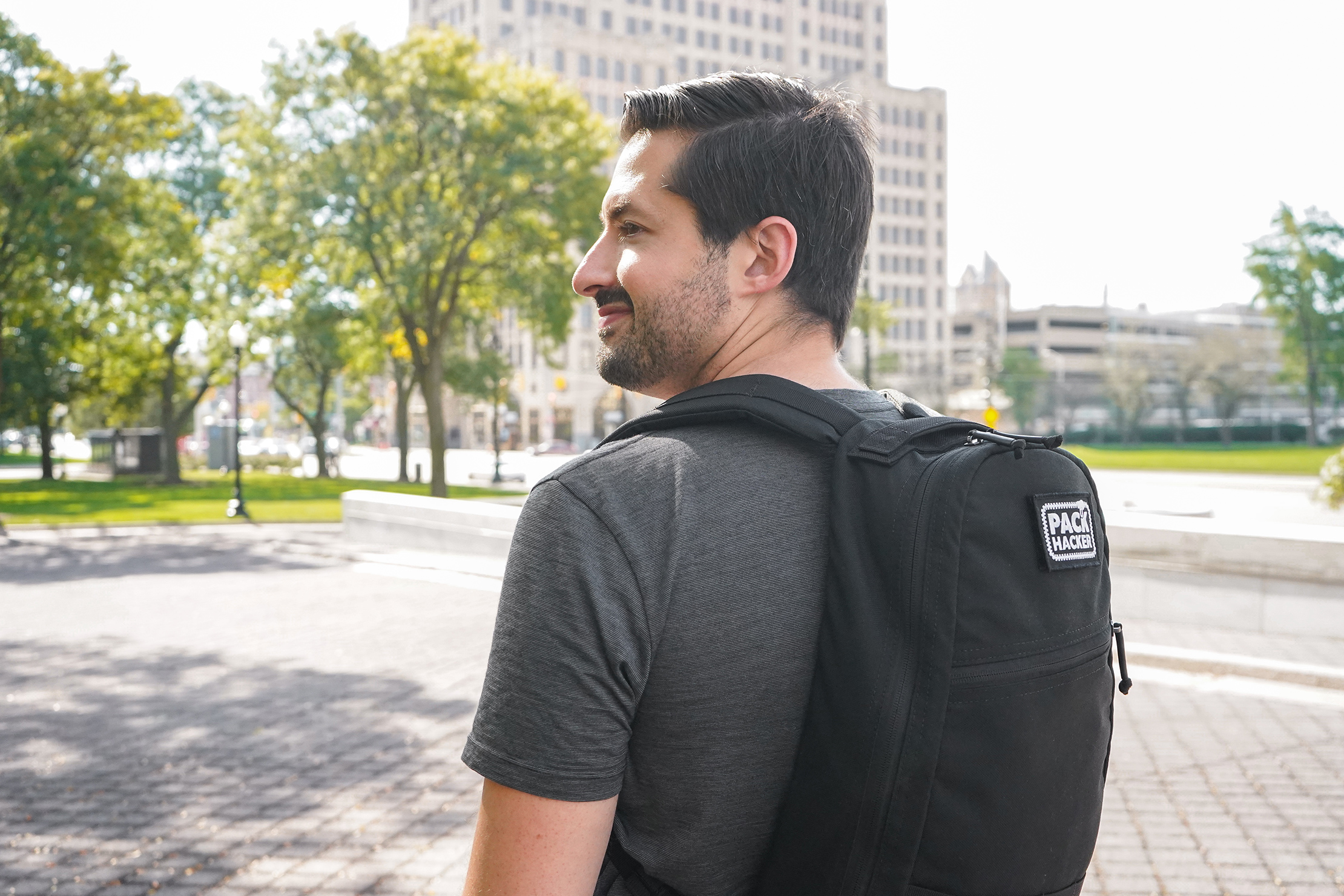 GORUCK Bullet Ruck 10L Rubbing On Shirt