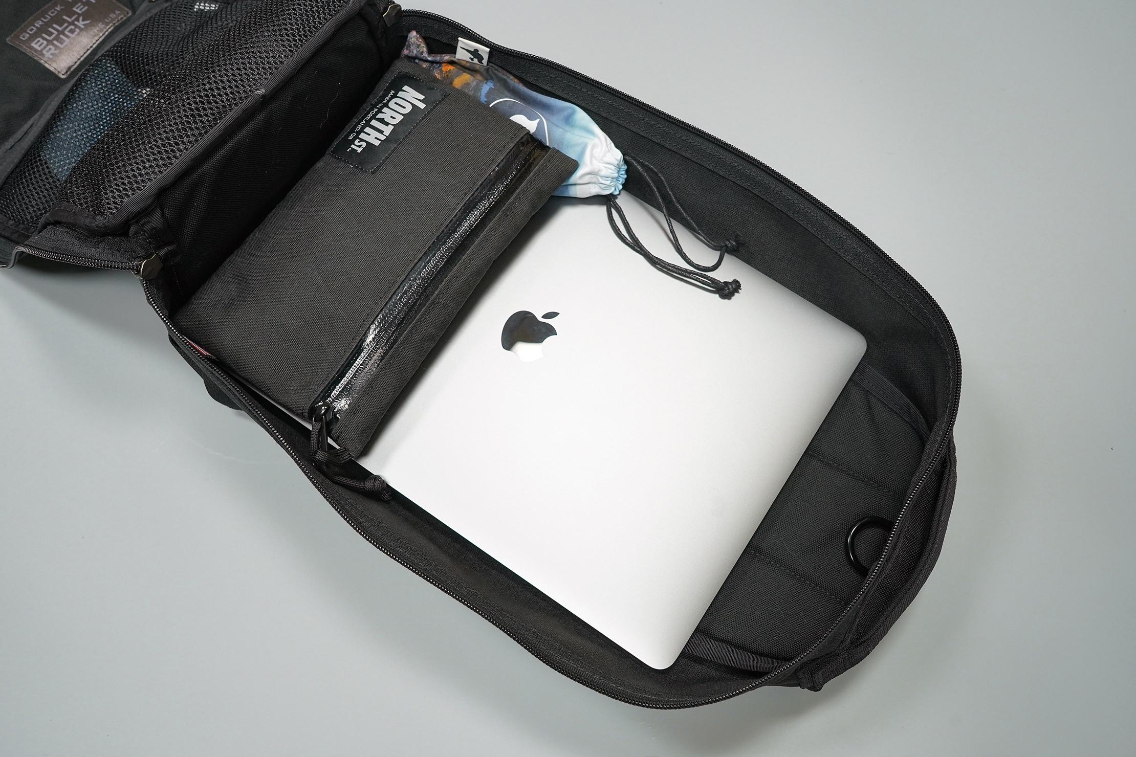 GORUCK Bullet Ruck 10L Packed With 15-Inch Laptop