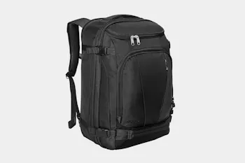 amazonbasics carry-on travel backpack or tls mother lode backpack Samsonite - Heather Graphite Stowable backpack straps Mother Lode Travel Backpack |