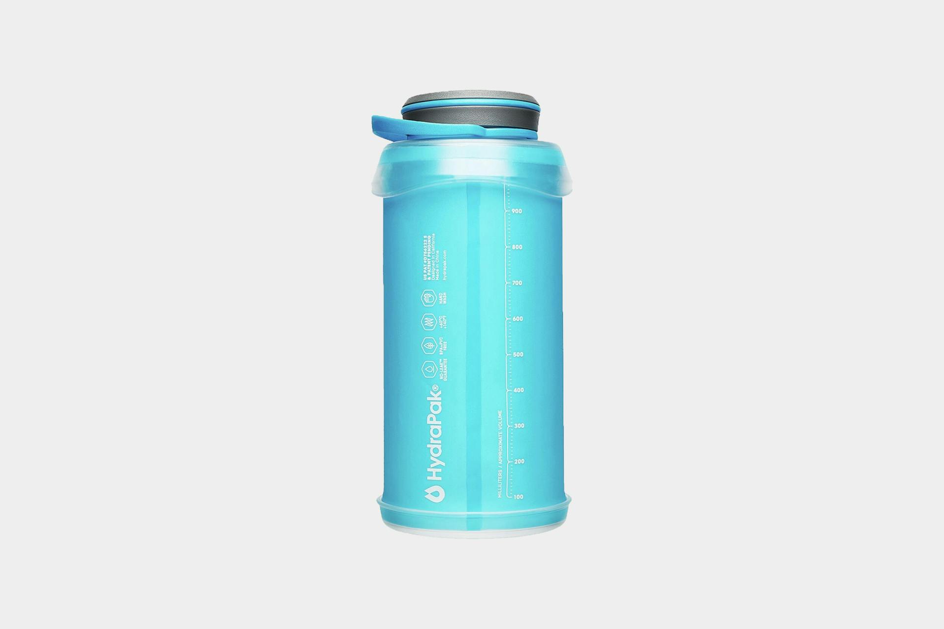 HydraPak Stash 1L Collapsible Water Bottle Review Pack Hacker