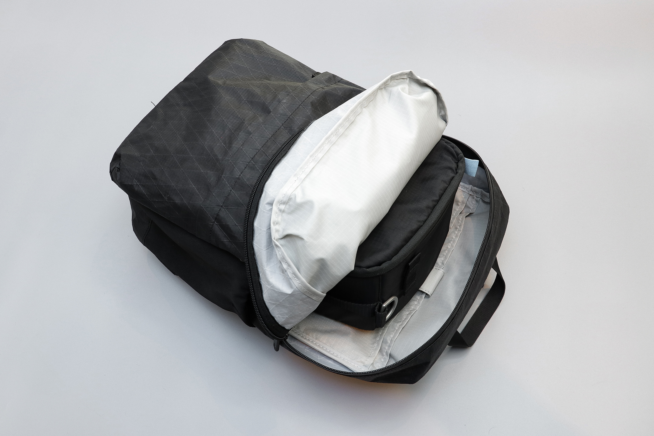 Tortuga Outbreaker Daypack With A Small Shallow F-Stop ICU In The Main Compartment