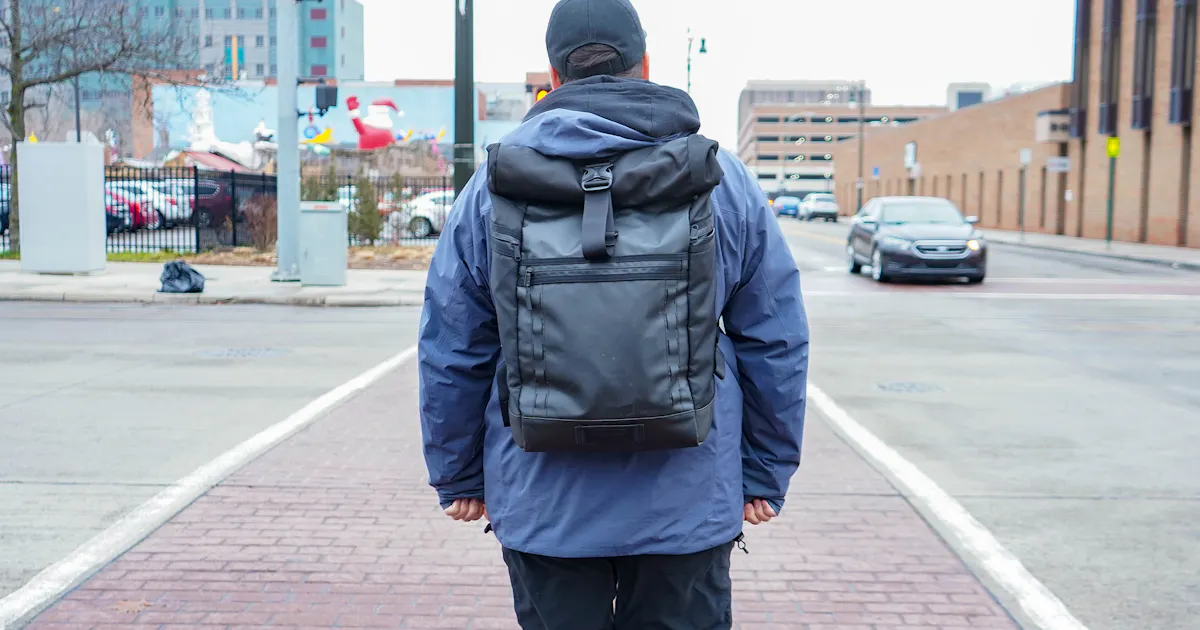 35 liter travel backpack Allpa Del Dia Travel Pack 35L ZeroWasteStore.com