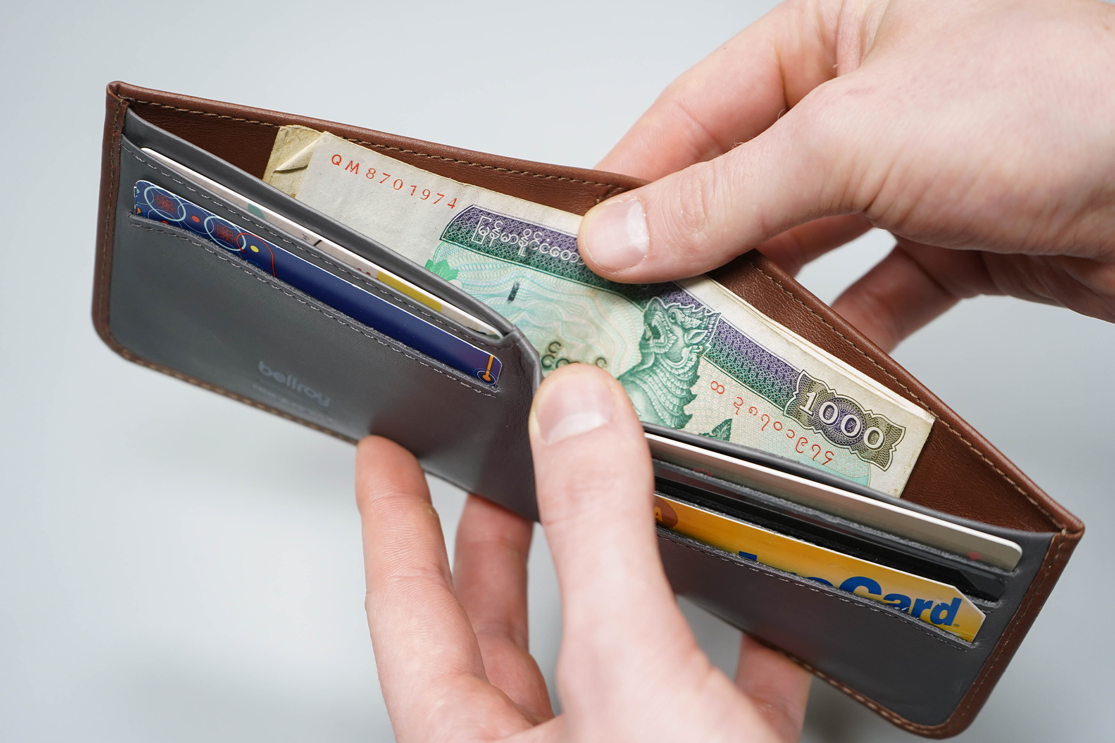 Bellroy Hide And Seek RFID Wallet Huckberry Exclusive Cash Sleeve