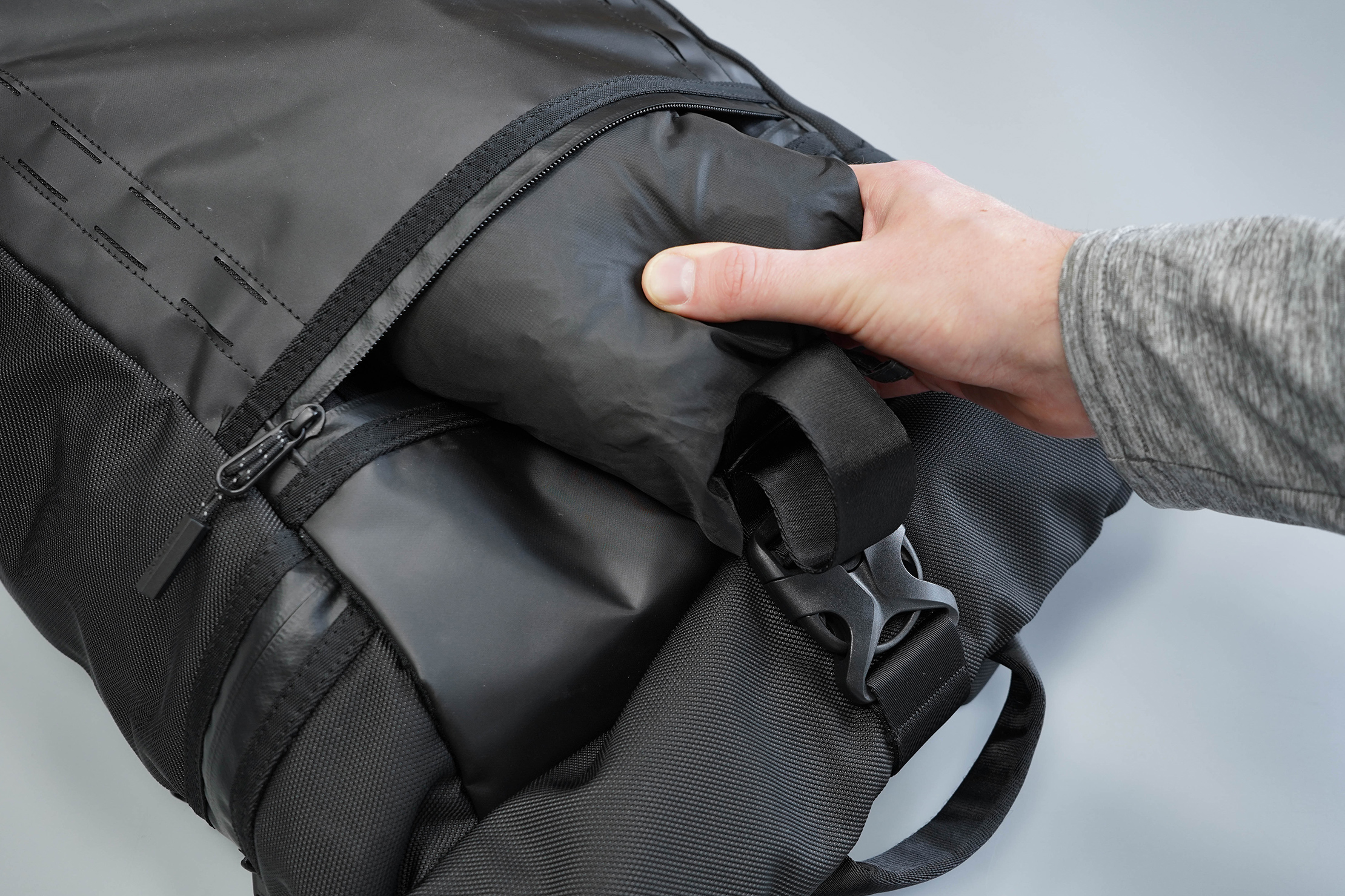 Timbuk2 Tech Roll Top Backpack Front Pocket