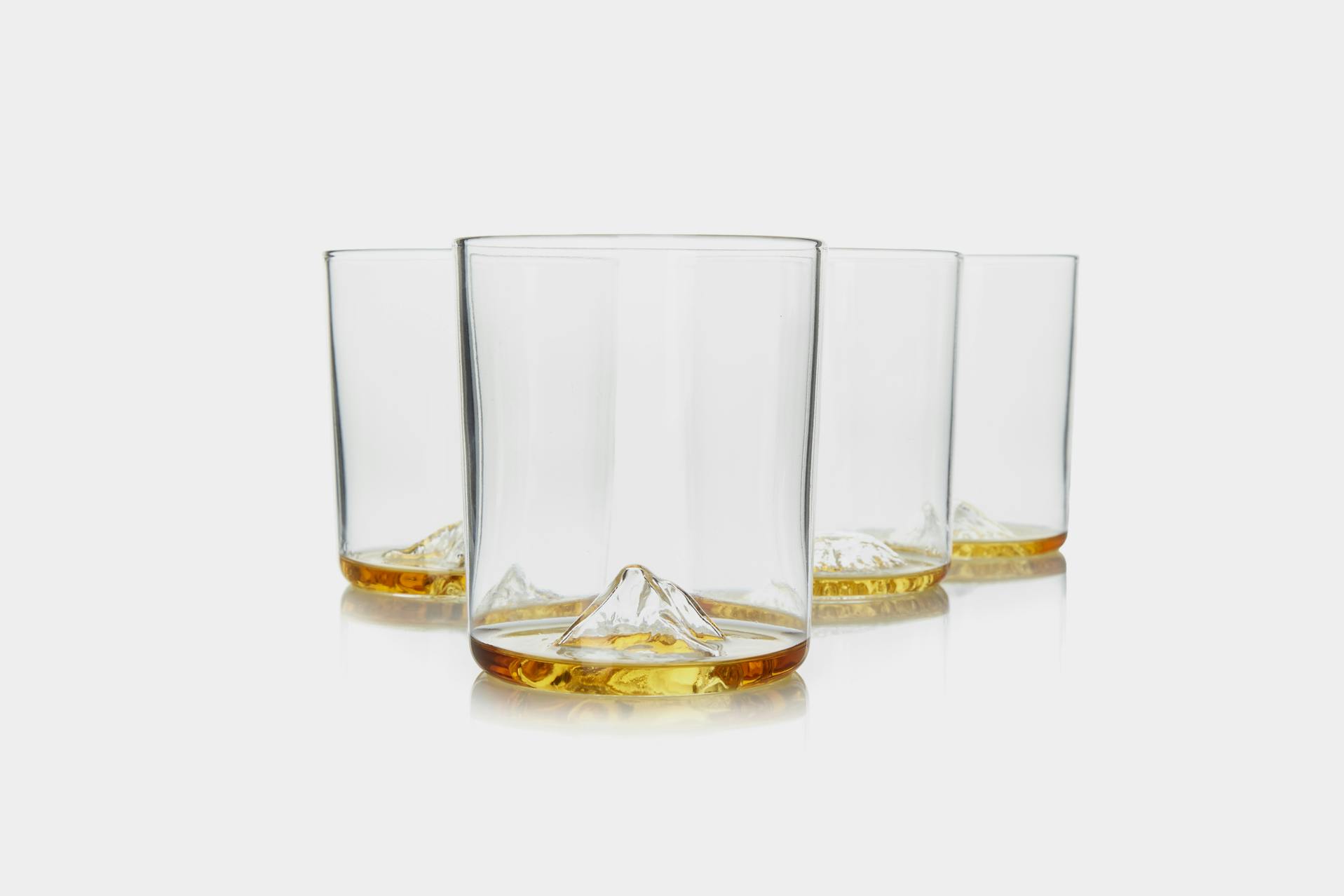 Whiskey Peaks International Mountains Rocks Glasses | Pack Hacker