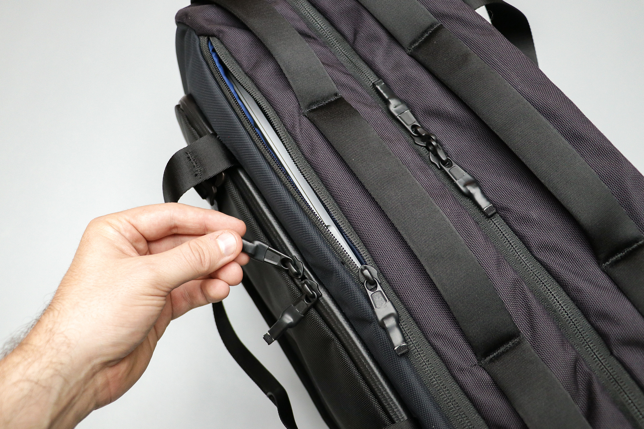 Timbuk2 Never Check Backpack Duffel Zippers