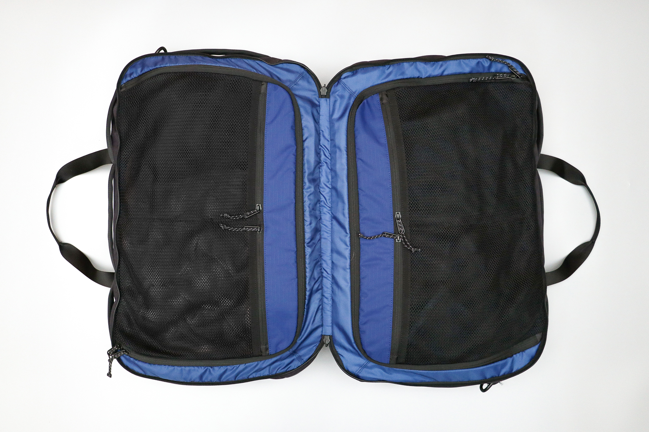 Timbuk2 Never Check Backpack Duffel Clamshell Opening