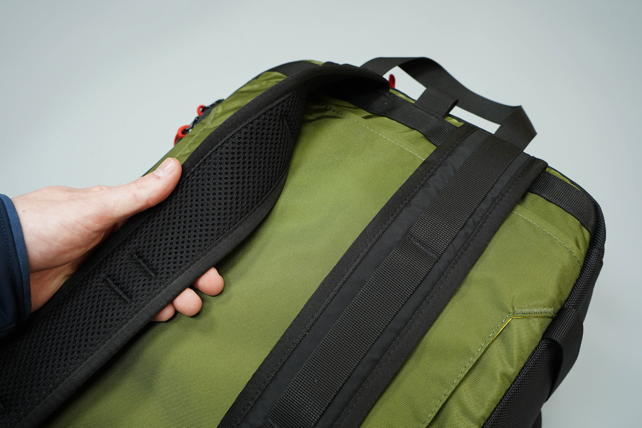 Topo Designs Global Briefcase 3-Day Backpack Straps