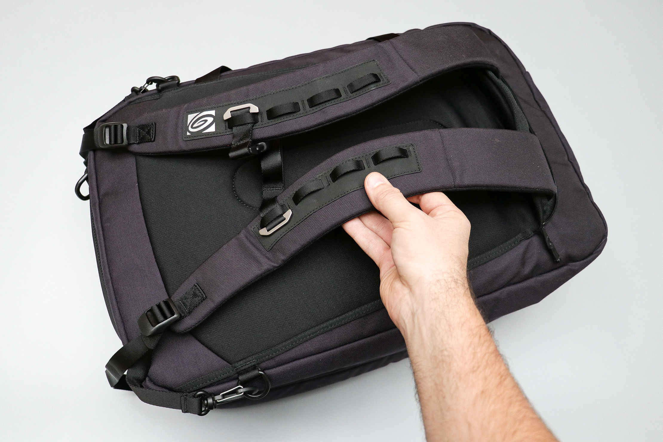 Timbuk2 Messenger Bag to Saddlebag Hack