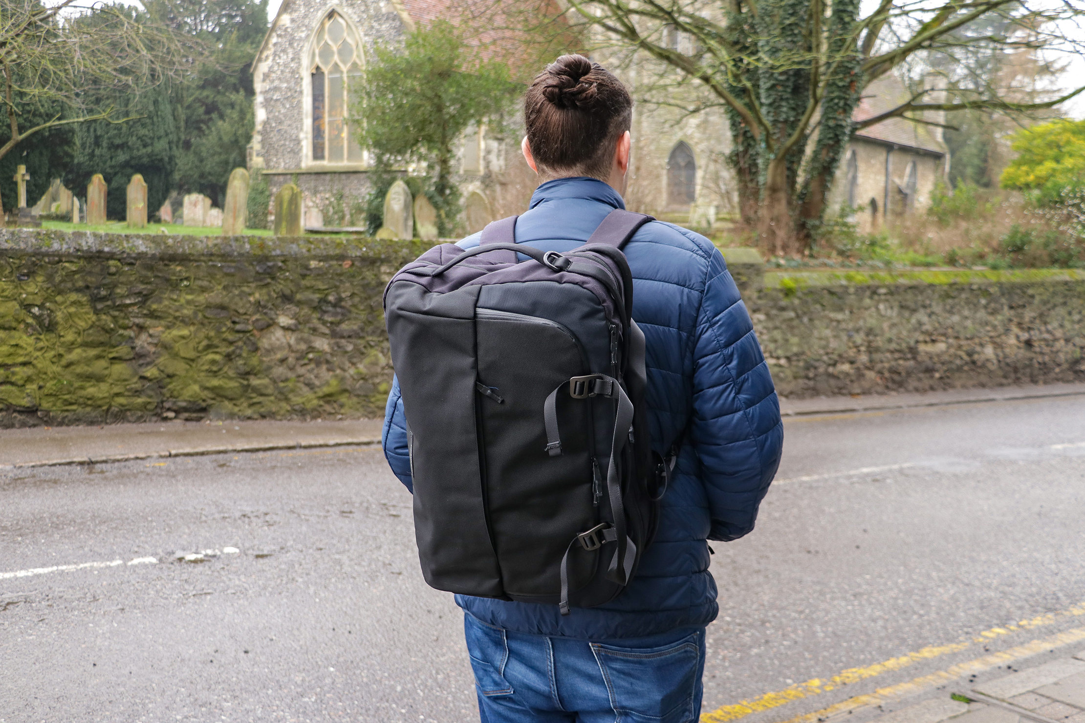 Check Duffle Bucket Bag