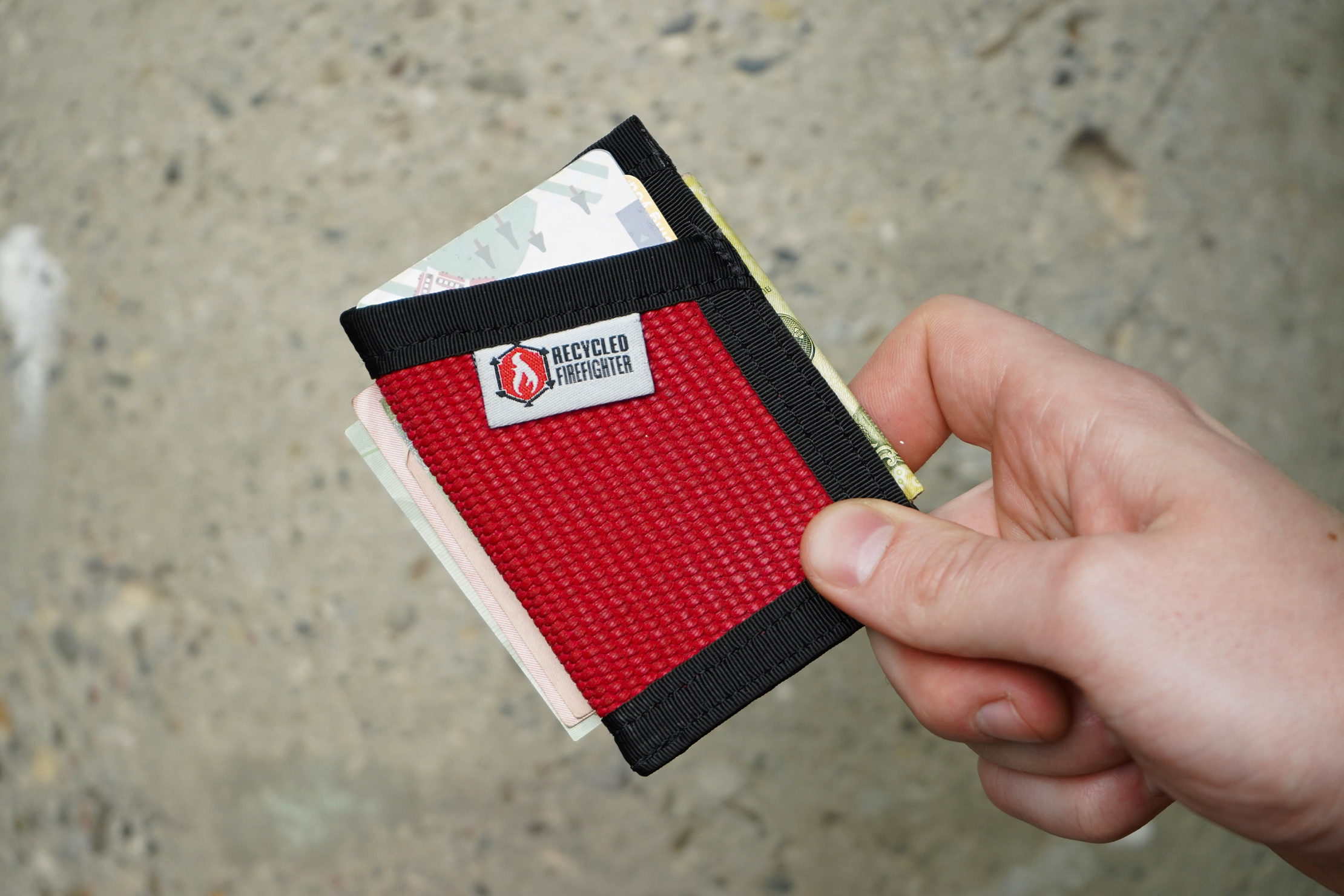 Recycled Firefighter The Fire Hose Sergeant Wallet In Detroit