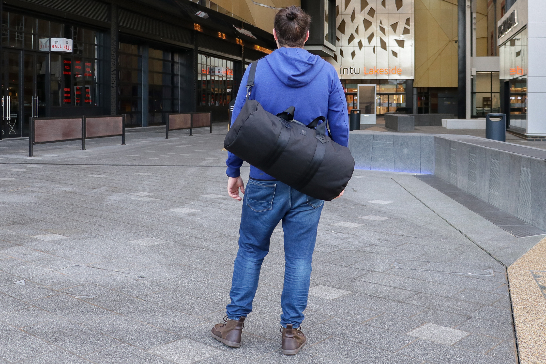 Blue Classic Duffle Bag