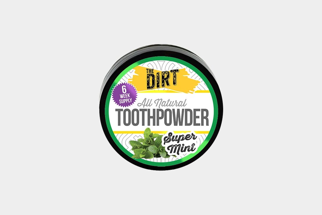 The Dirt Super Mint Trace Mineral Tooth Brushing Powder