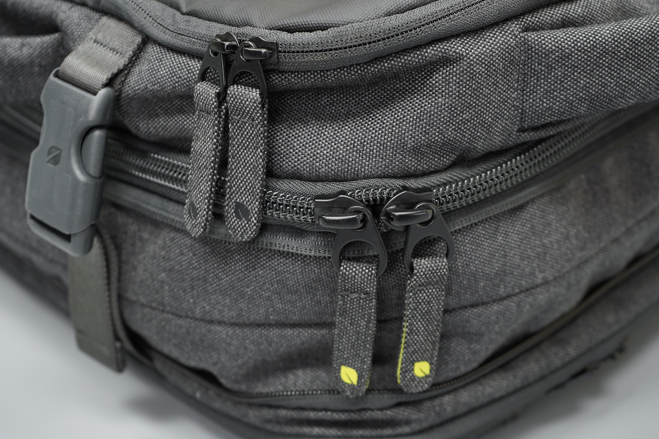 Incase EO Travel Backpack Zippers & Buckles