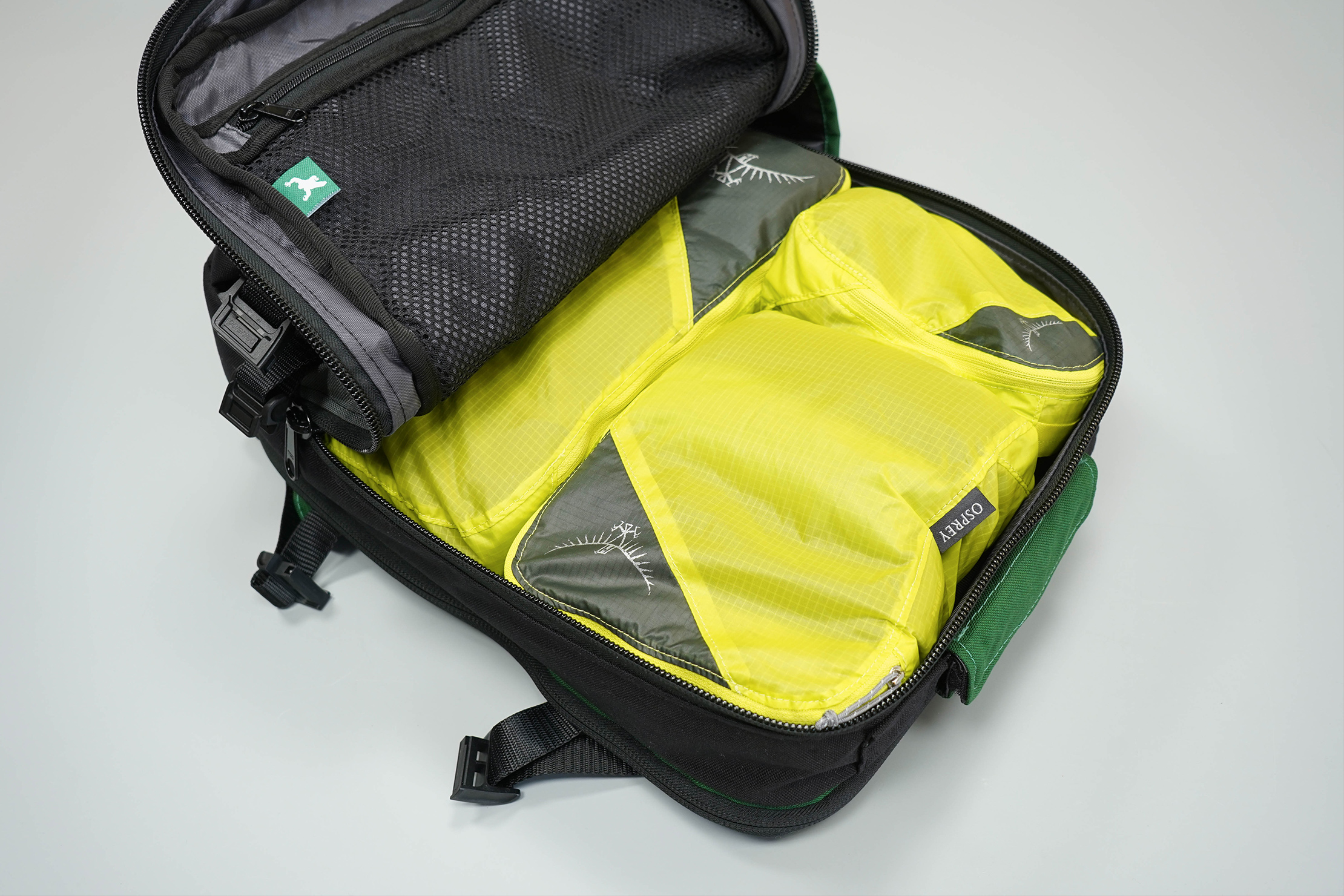 Greenroom136 Rainmaker Packing Cubes Inside Main Compartment